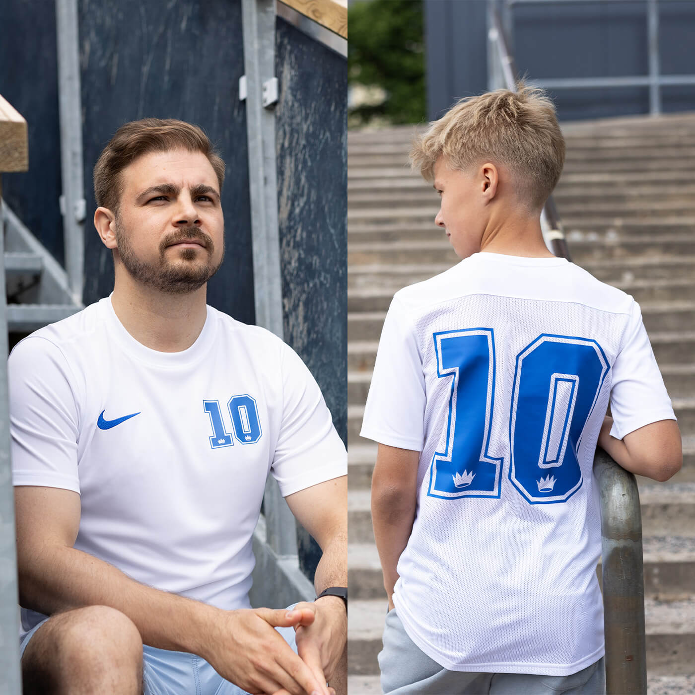 #10 Jersey, Blue, Kids
