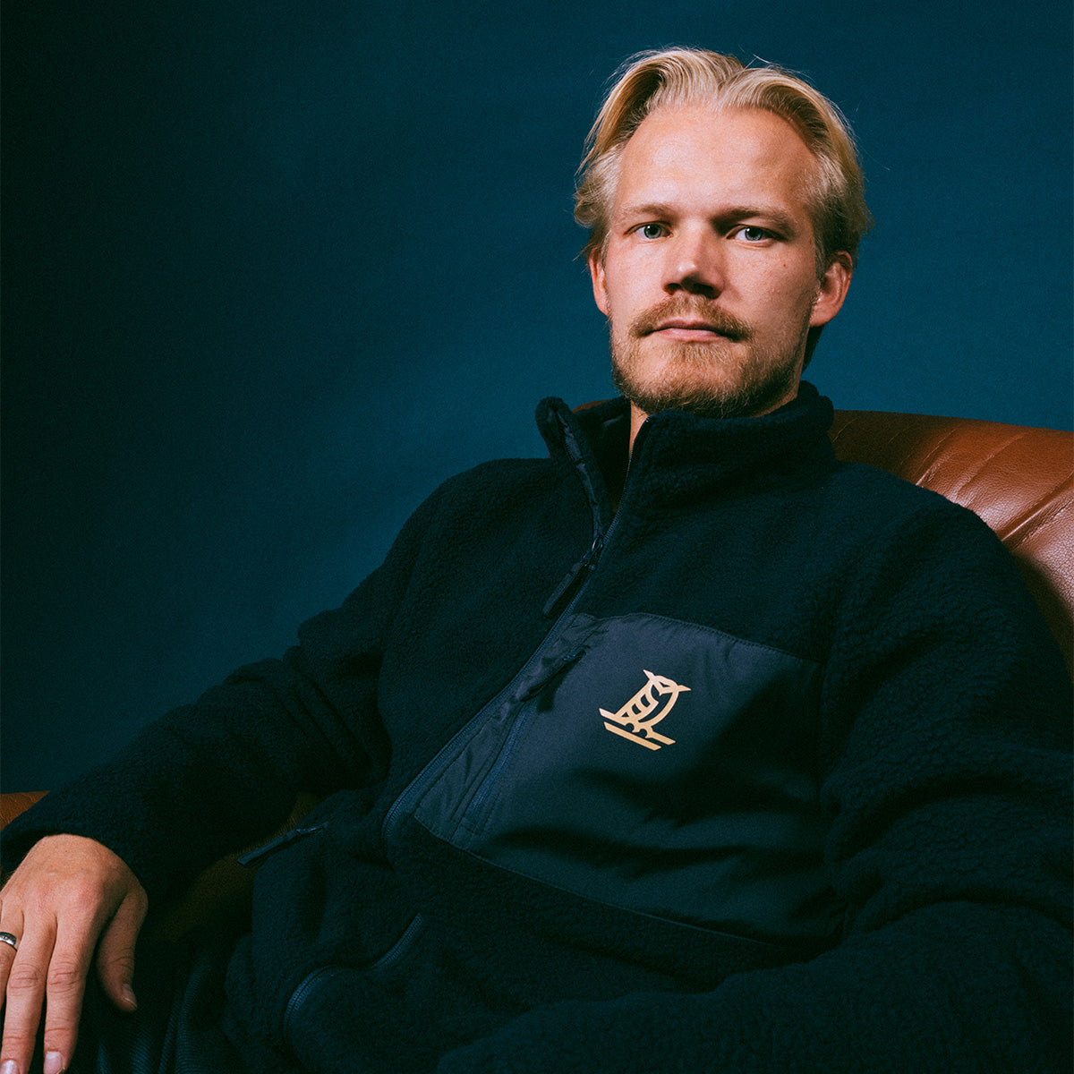 Bubi fleece jacket, Navy blue