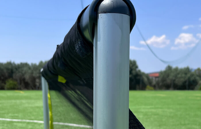 Bazooka Goal Aluminum XXL 180 x 90cm, Red