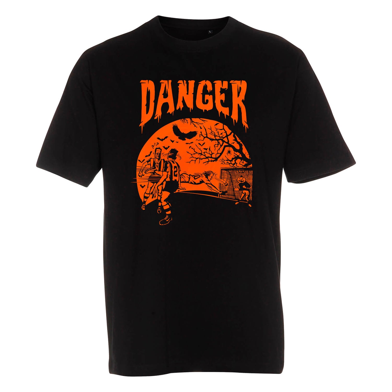 Danger Horror t-paita, Musta / Oranssi, Lapset