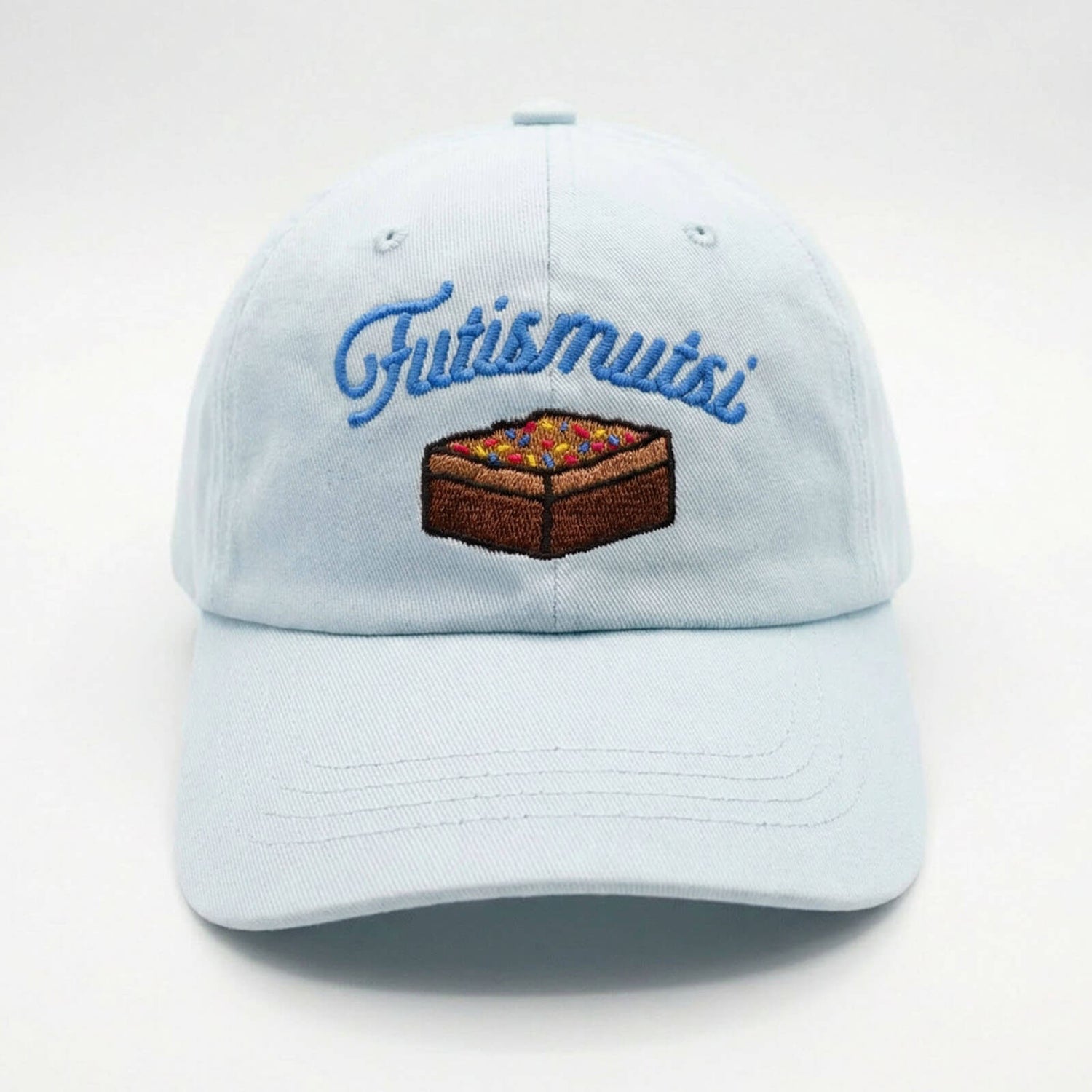 Futismutsi Brownie cotton cap, Light blue