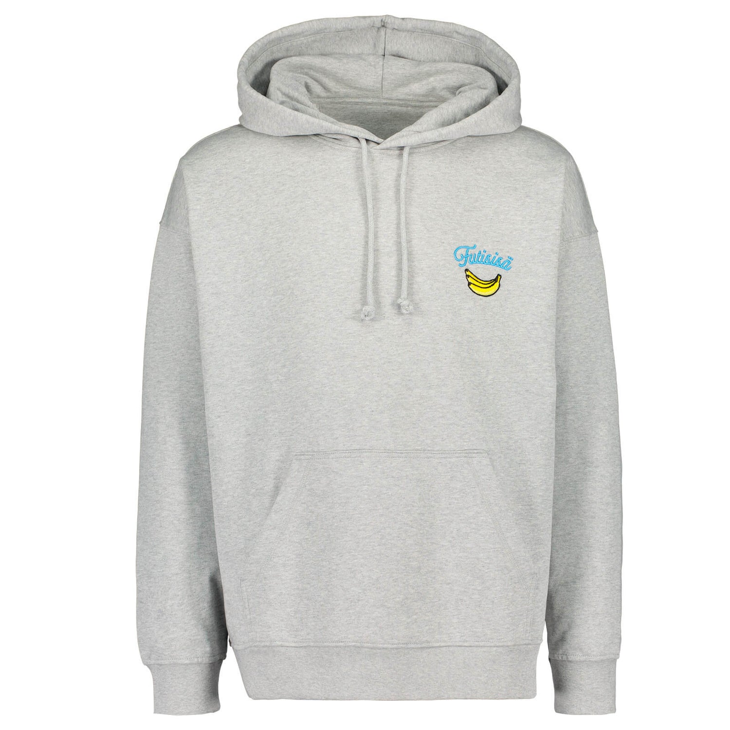 Futisisä Banana Boxy Hoodie, Grey