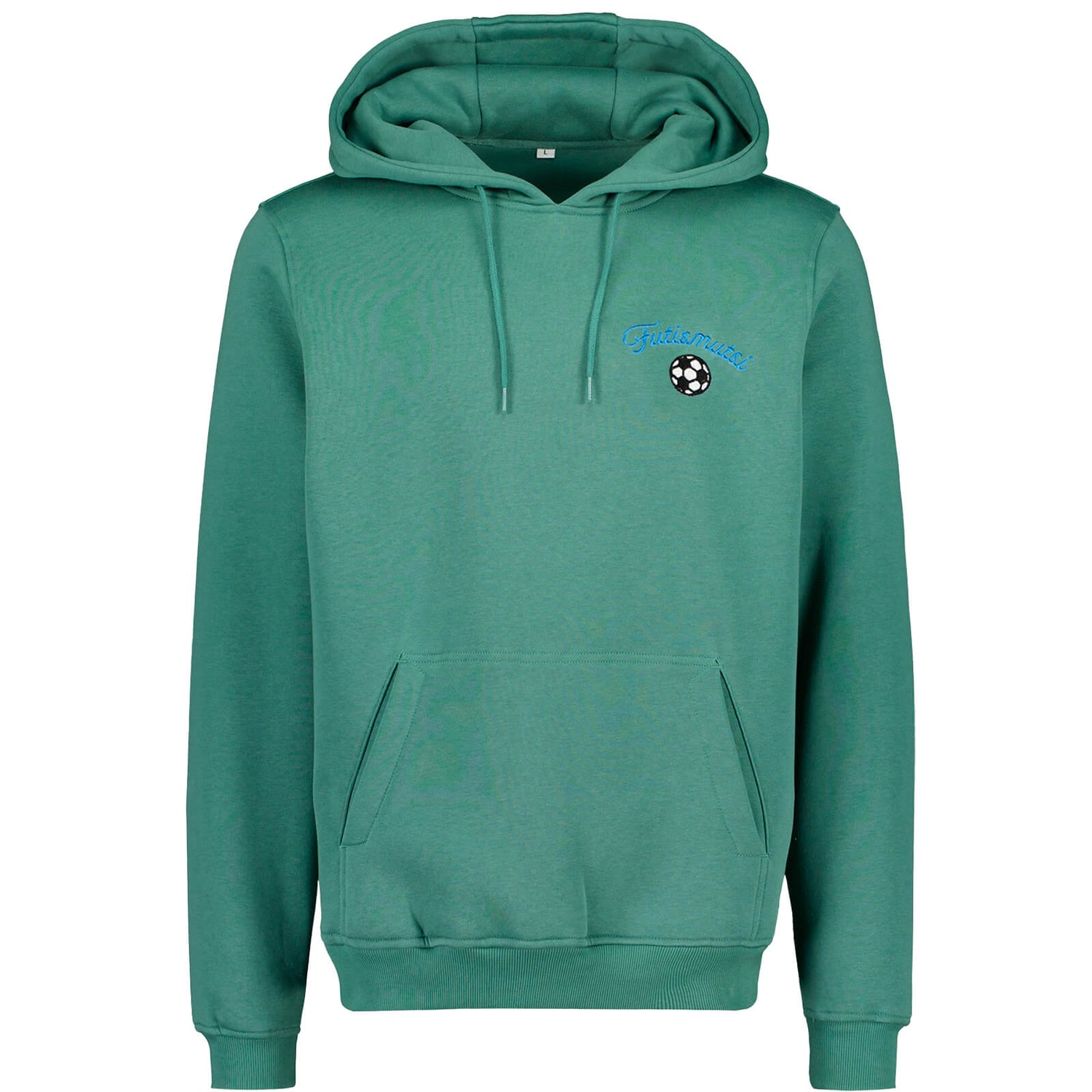 Futismutsi Football Hoodie, Petrol Green