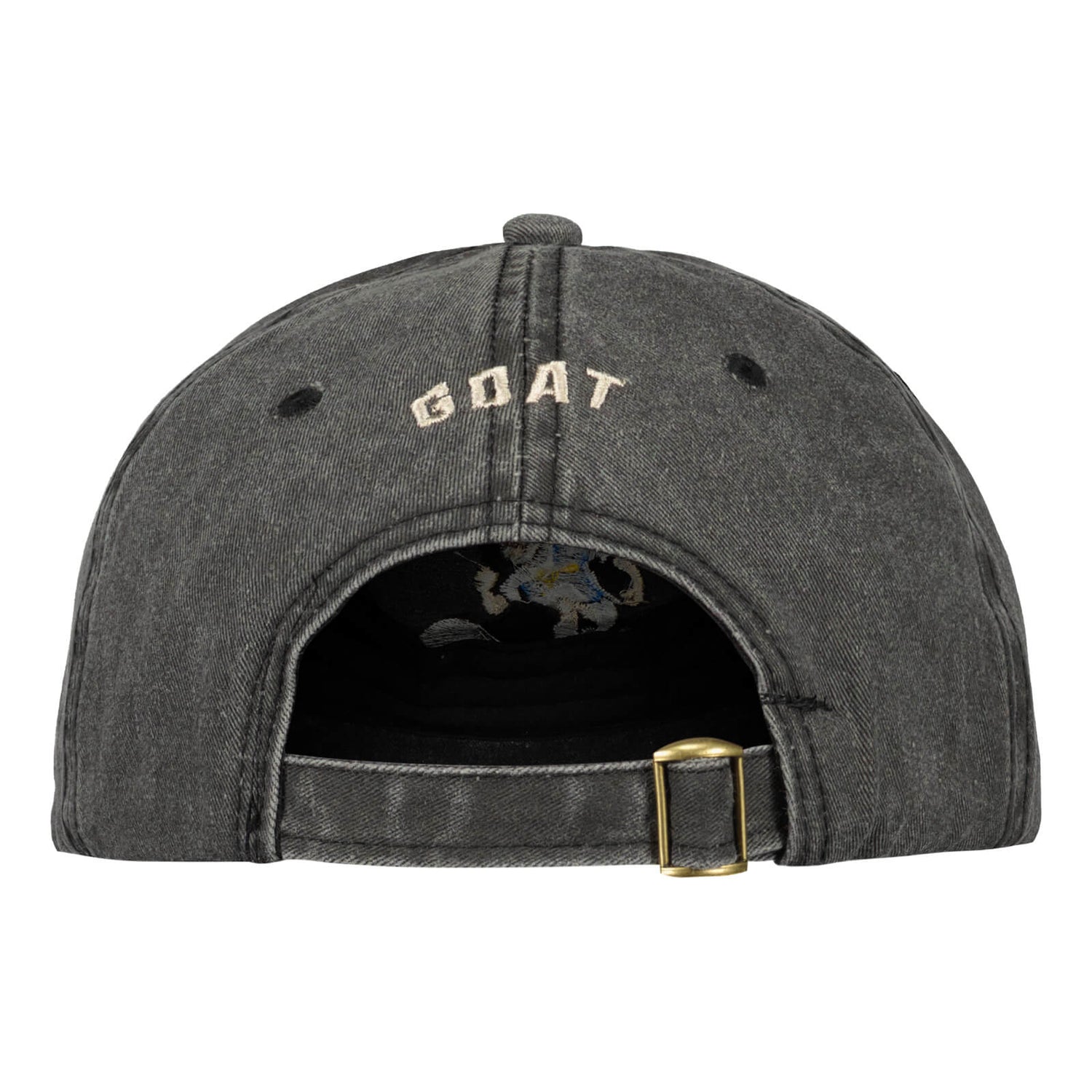 GOAT Pukki Washed Cap, Black