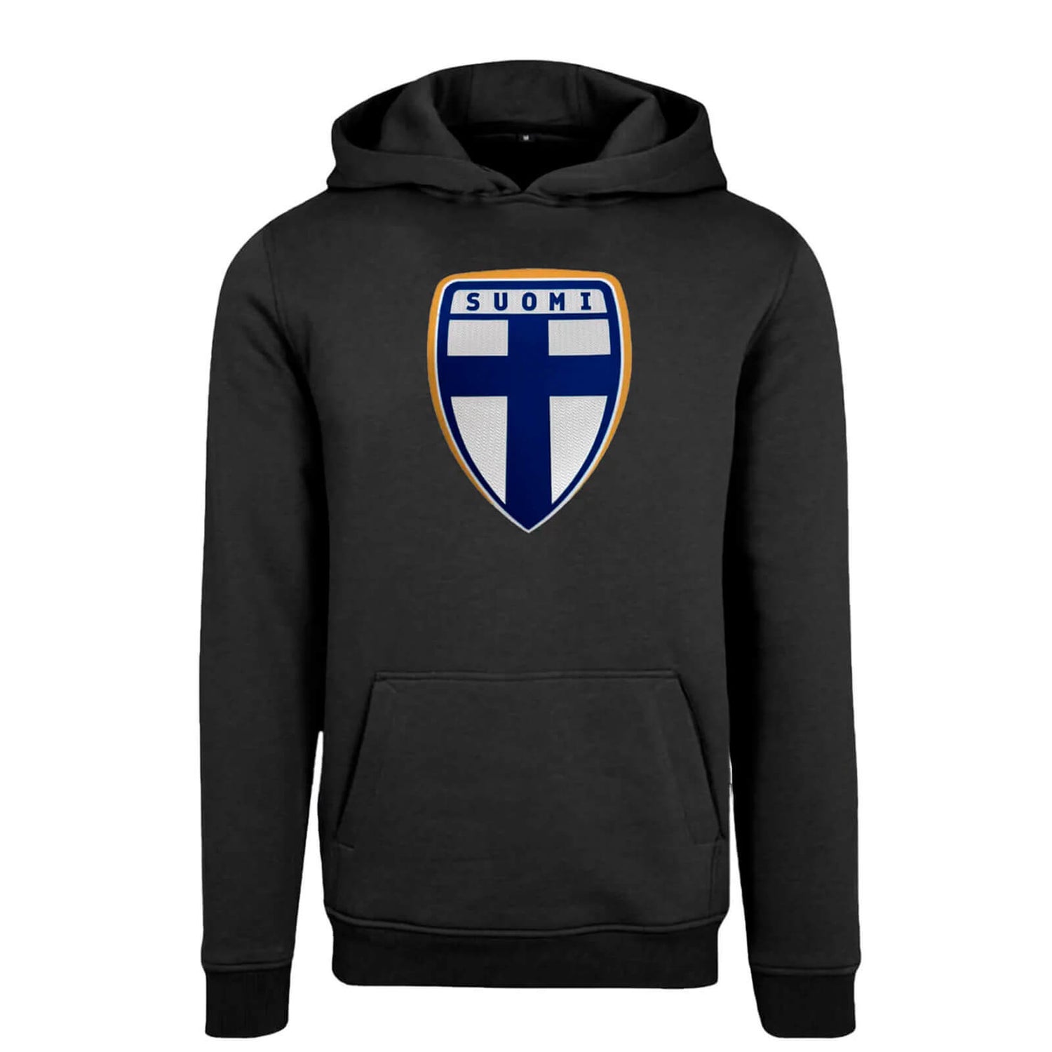 Premium Coat of Arms Hoodie, Black