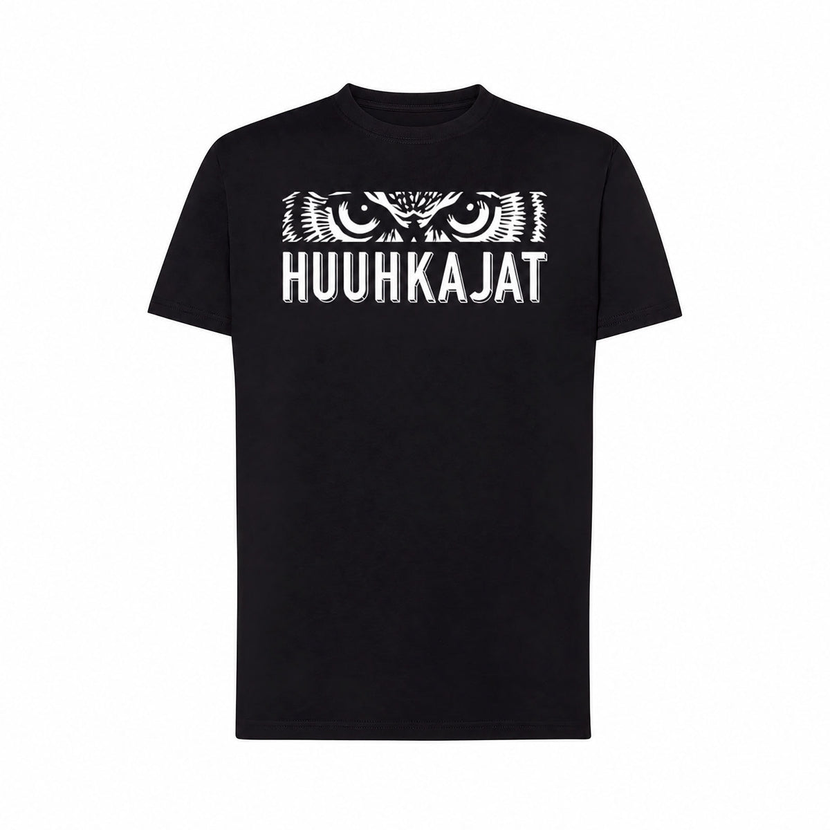 Huuhkajat 2.0 puuvilla t-paita, Musta, Lapset
