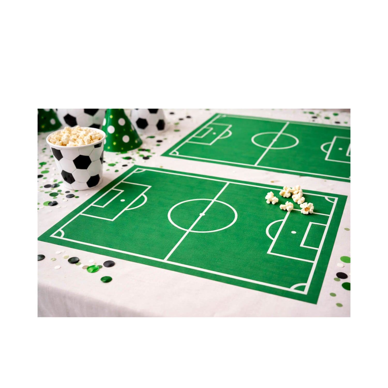 Placemat, football field, 8 pcs.