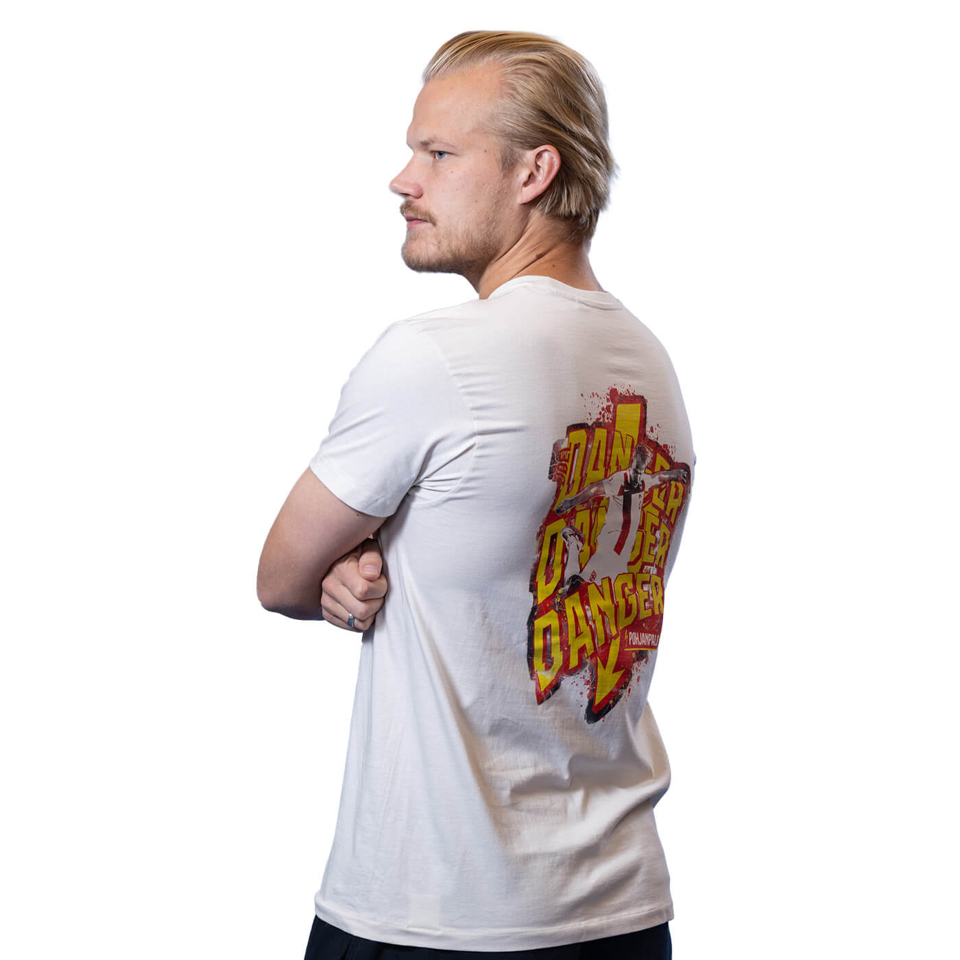 Danger Pohjanpalo t-paita, Luonnonvalkoinen
