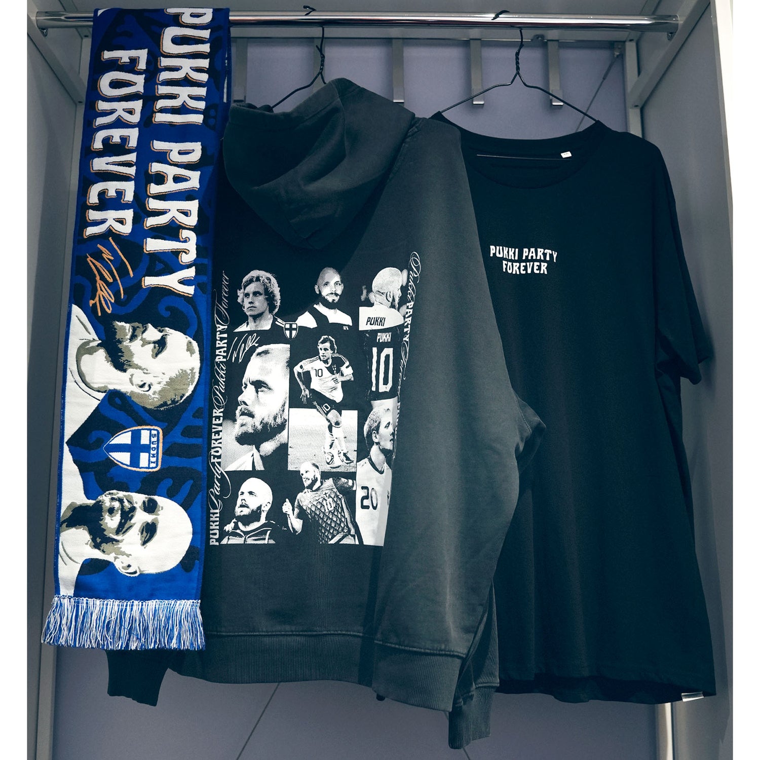 Pukki Party Forever t-shirt, Black