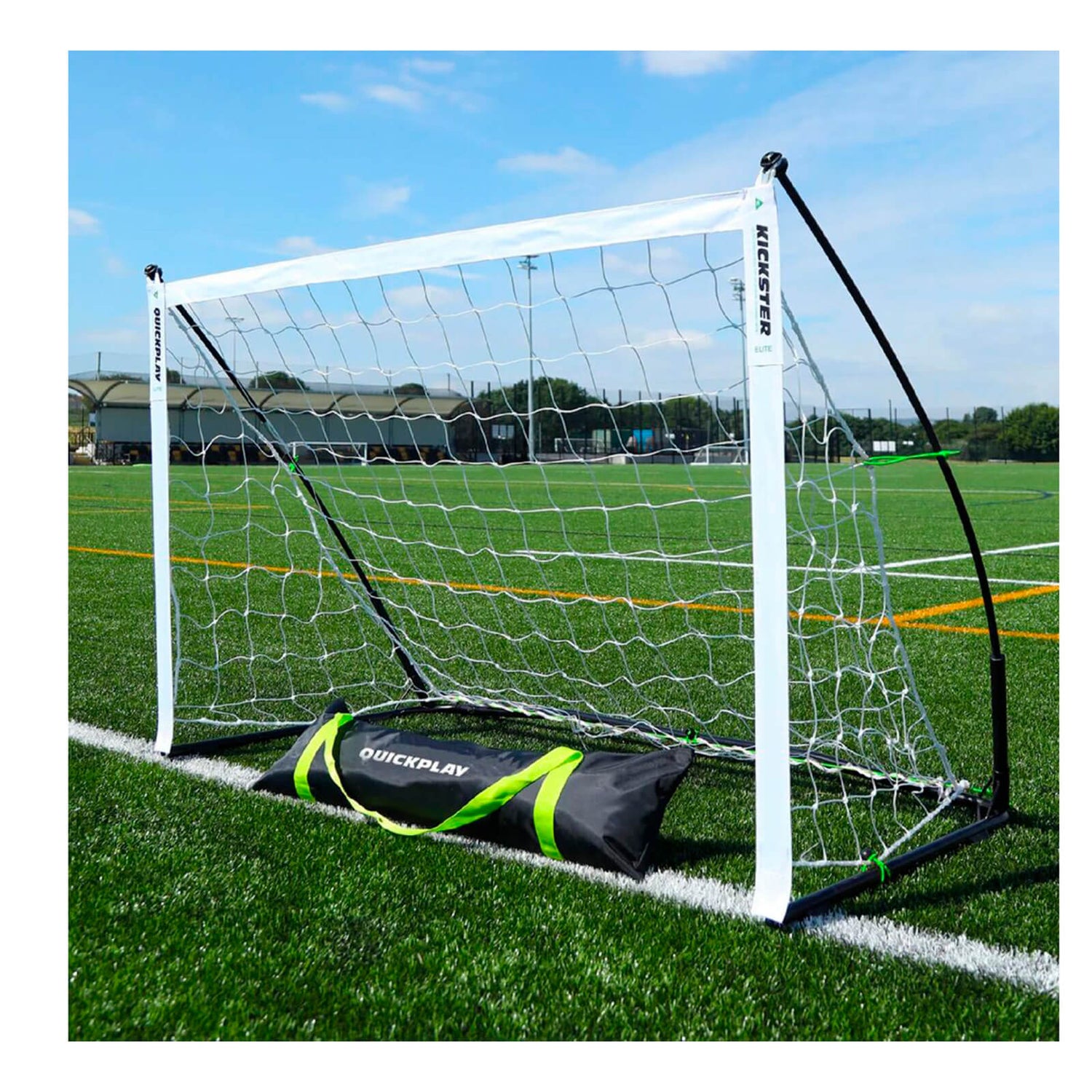 Kickster Elite taitettava popup jalkapallomaali, 150x100cm