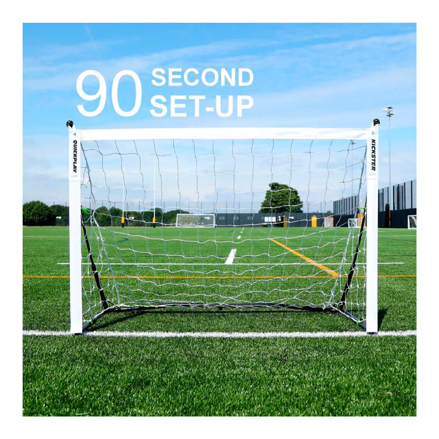 Kickster Elite Foldable Pop-up Football Goal, 360x180cm
