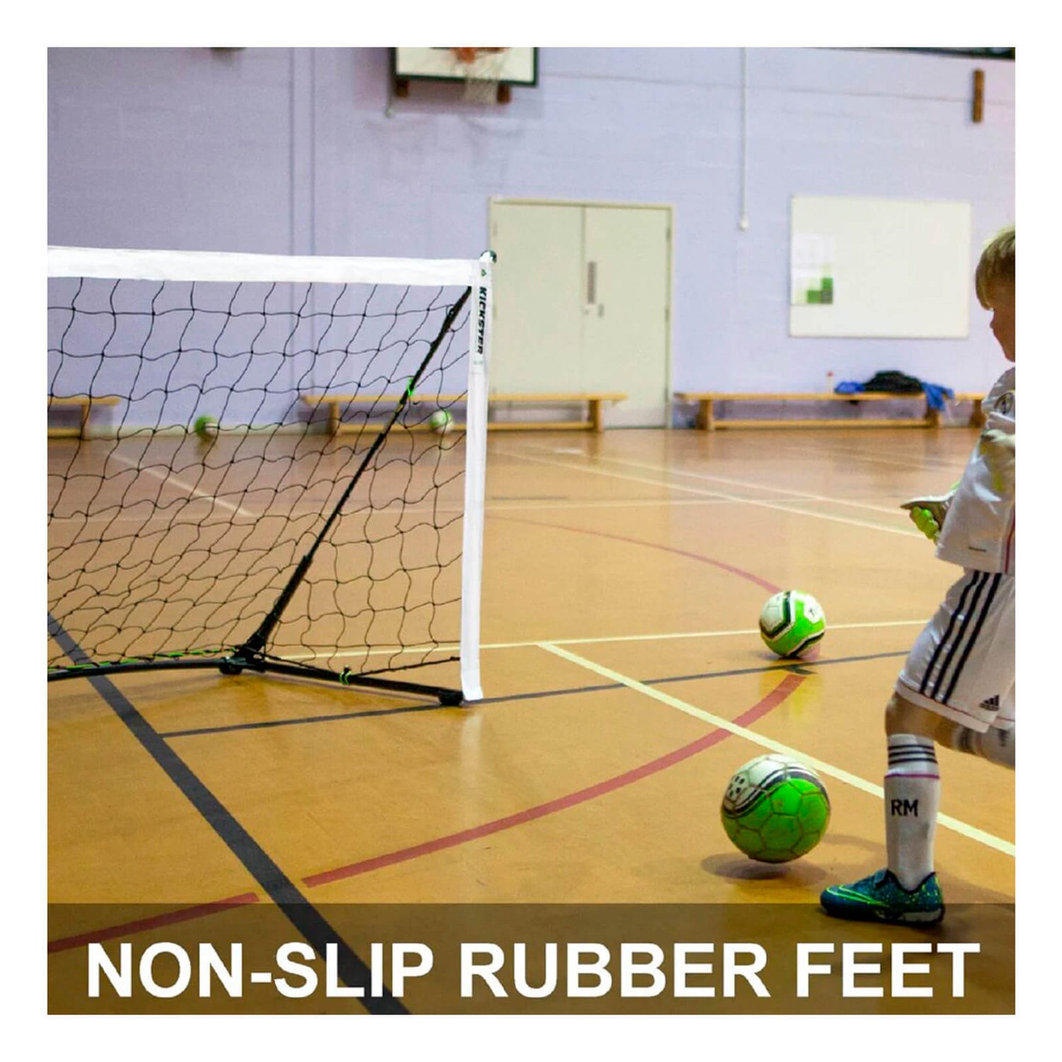 Kickster Elite taitettava popup jalkapallomaali, 360x180cm