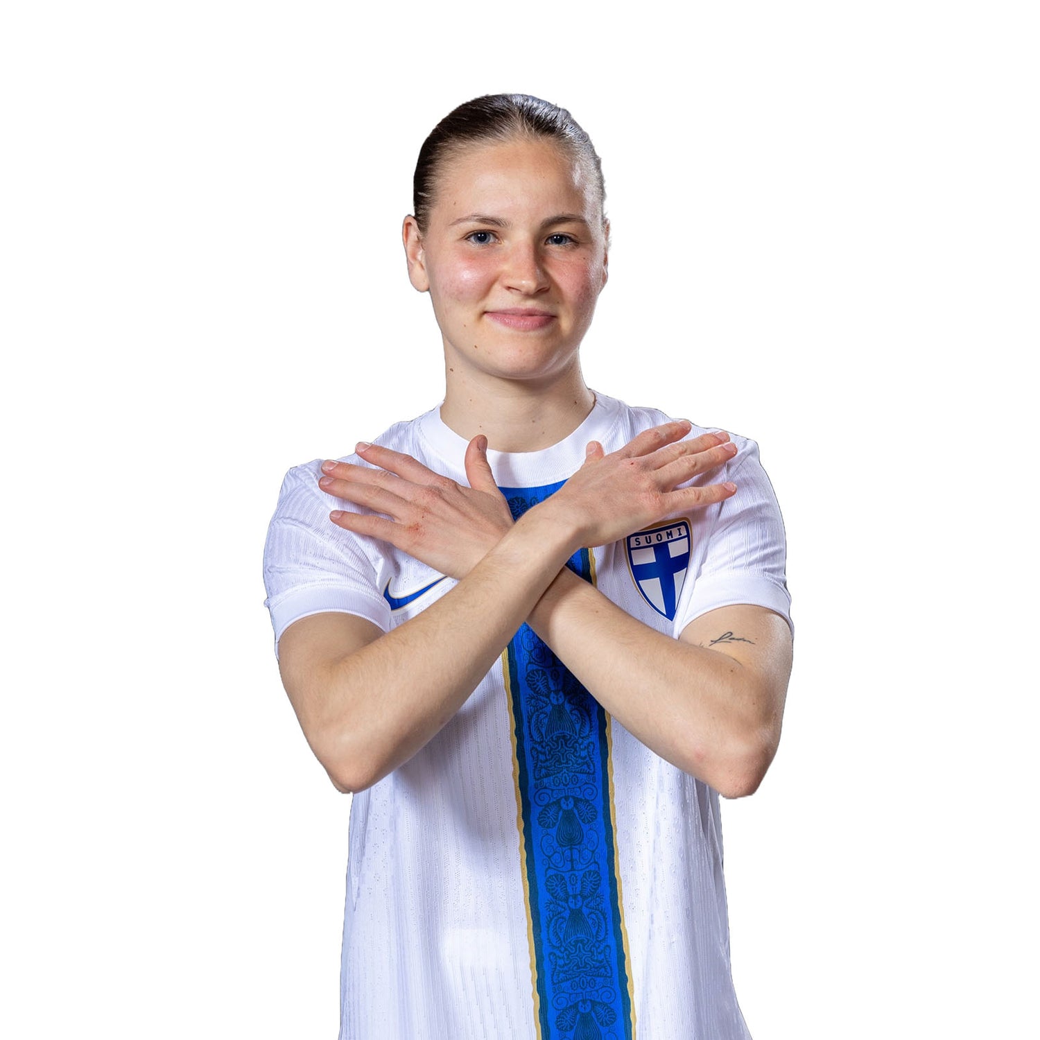 Suomi Kotipelipaita 2025/26, Kosola painatus, Lapset