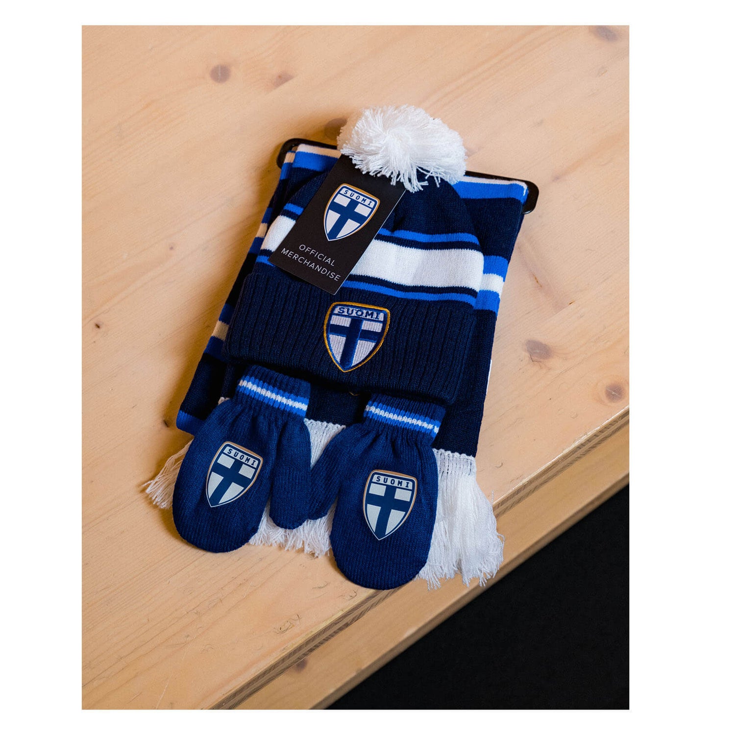 Suomi lasten talvisetti, Tummansininen
