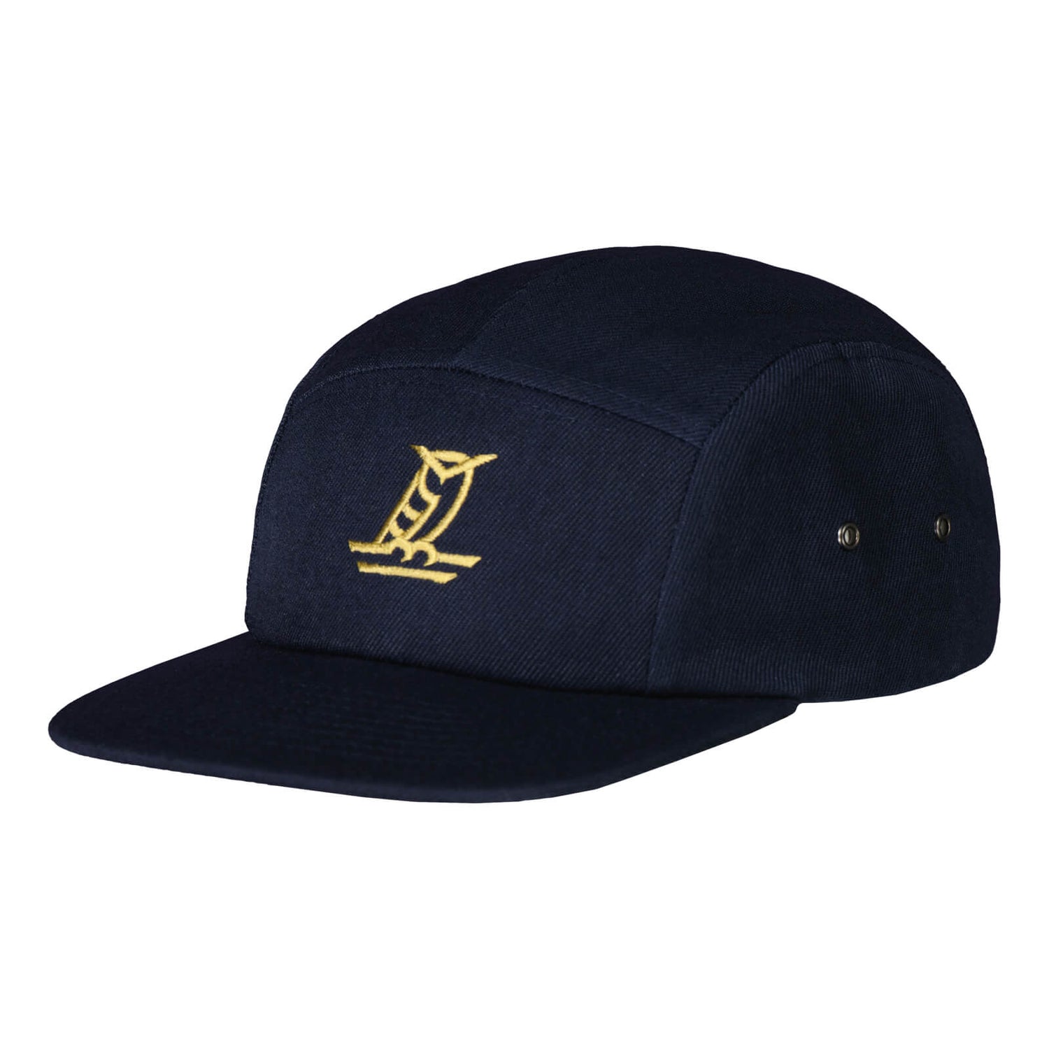 Bubi 5-Panel Cap, Navy Blue