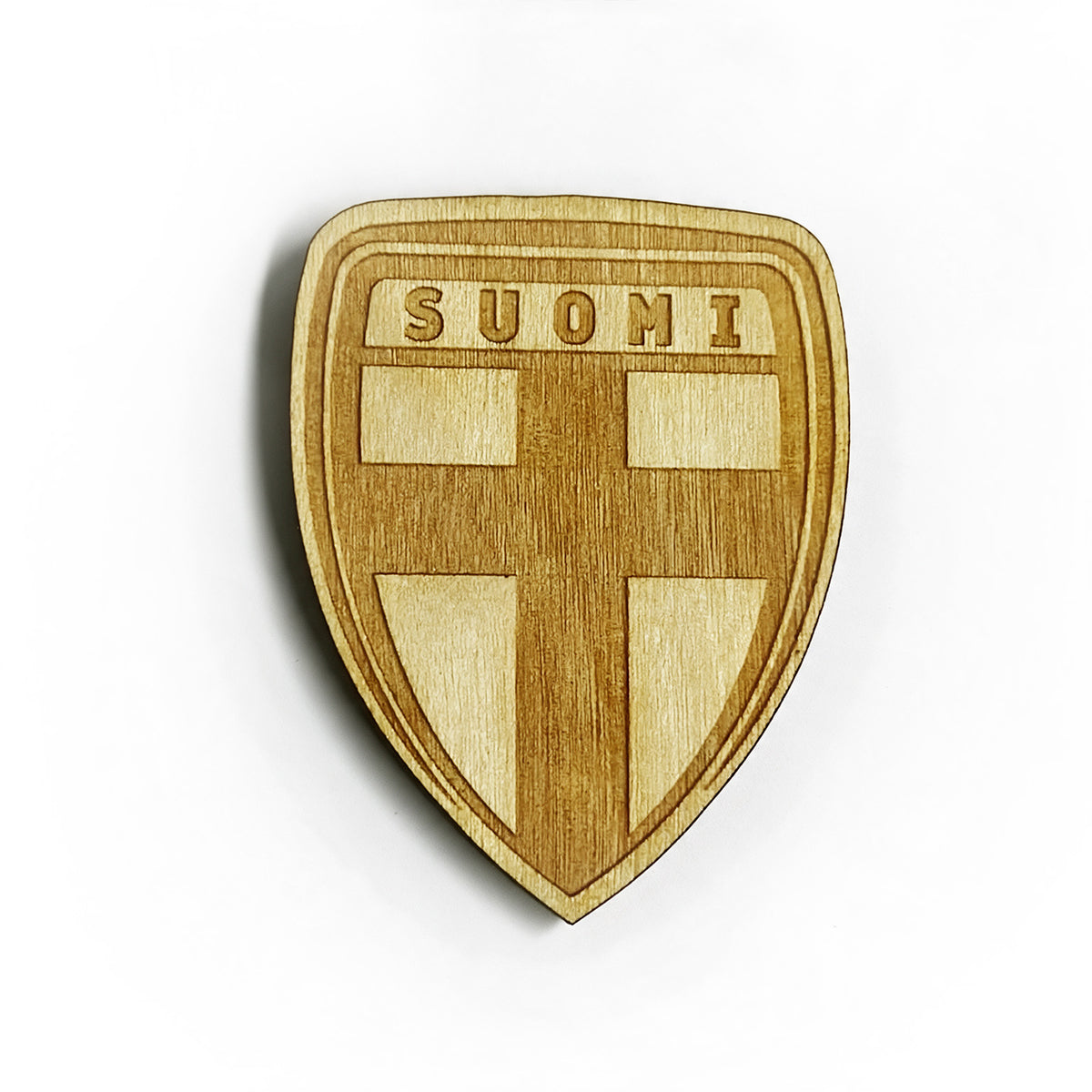 Wooden Finland magnet