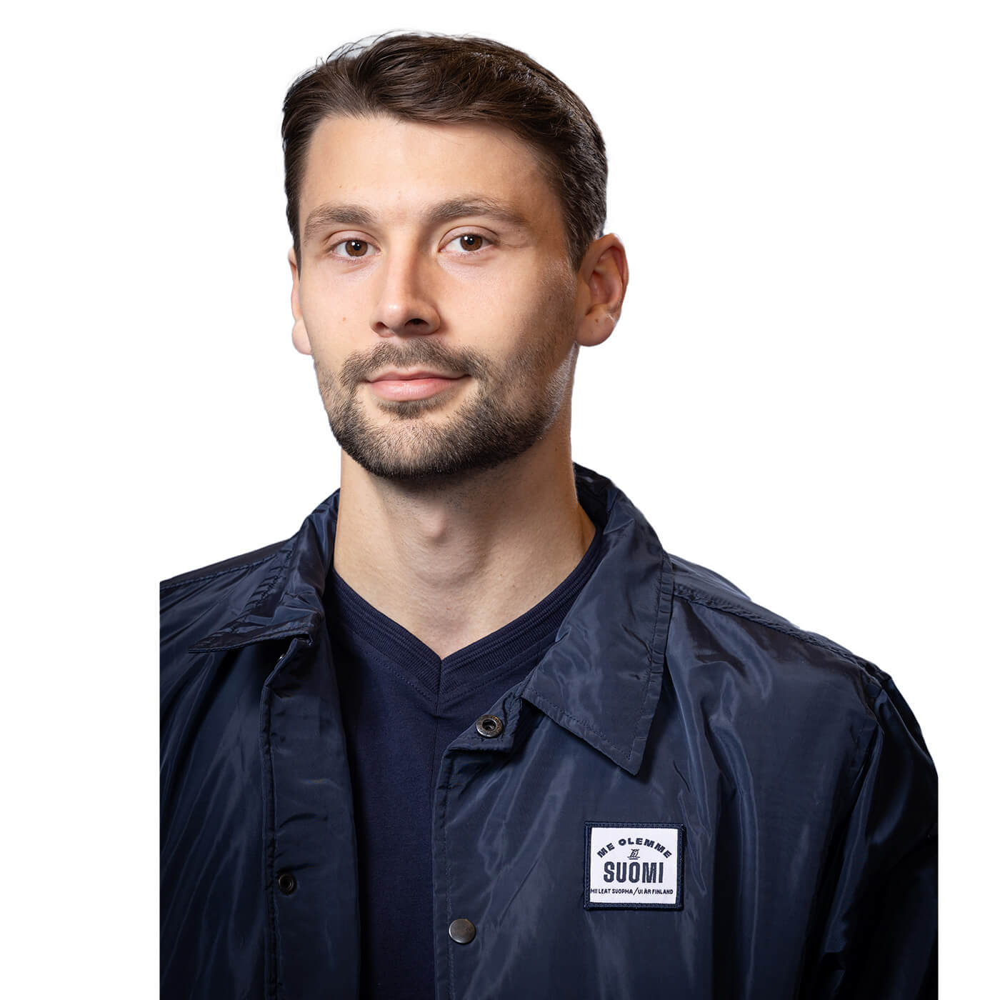 We are Suomi Coach jacket, Navy Blue