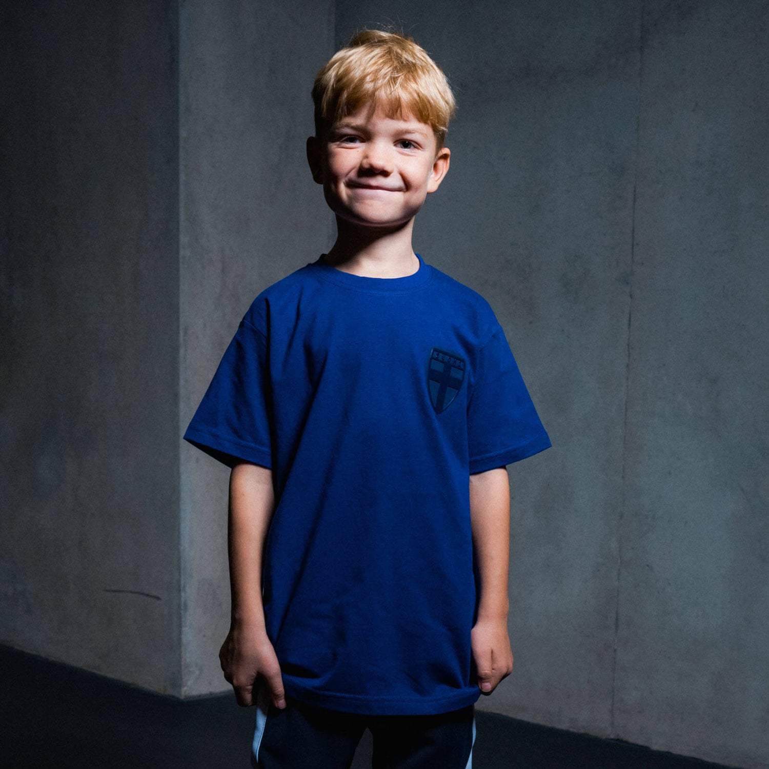 Suomi Navy Edition t-paita, Sininen, Lapset