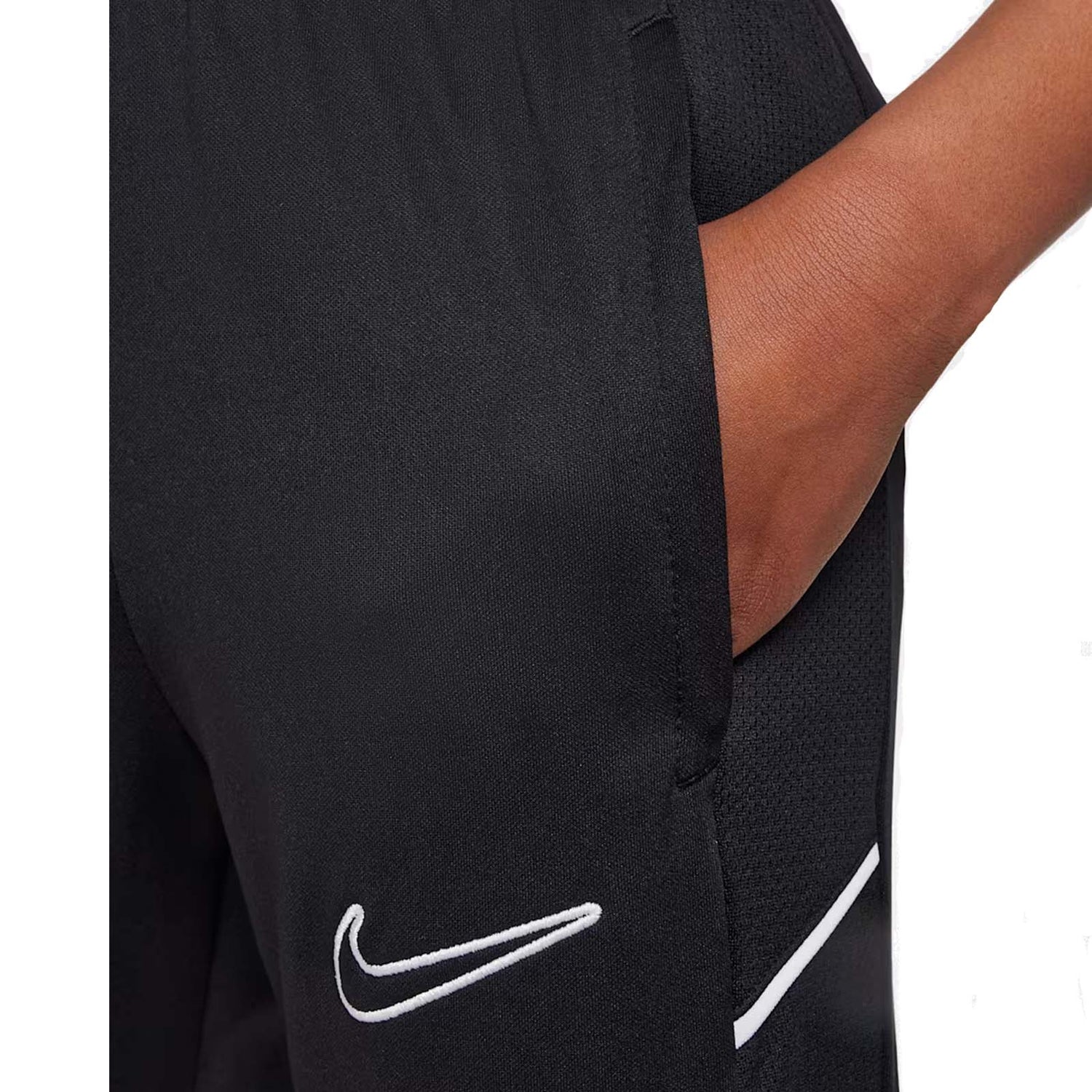 Nike Academy Dri-FIT jalkapallohousut, Musta, Lapset