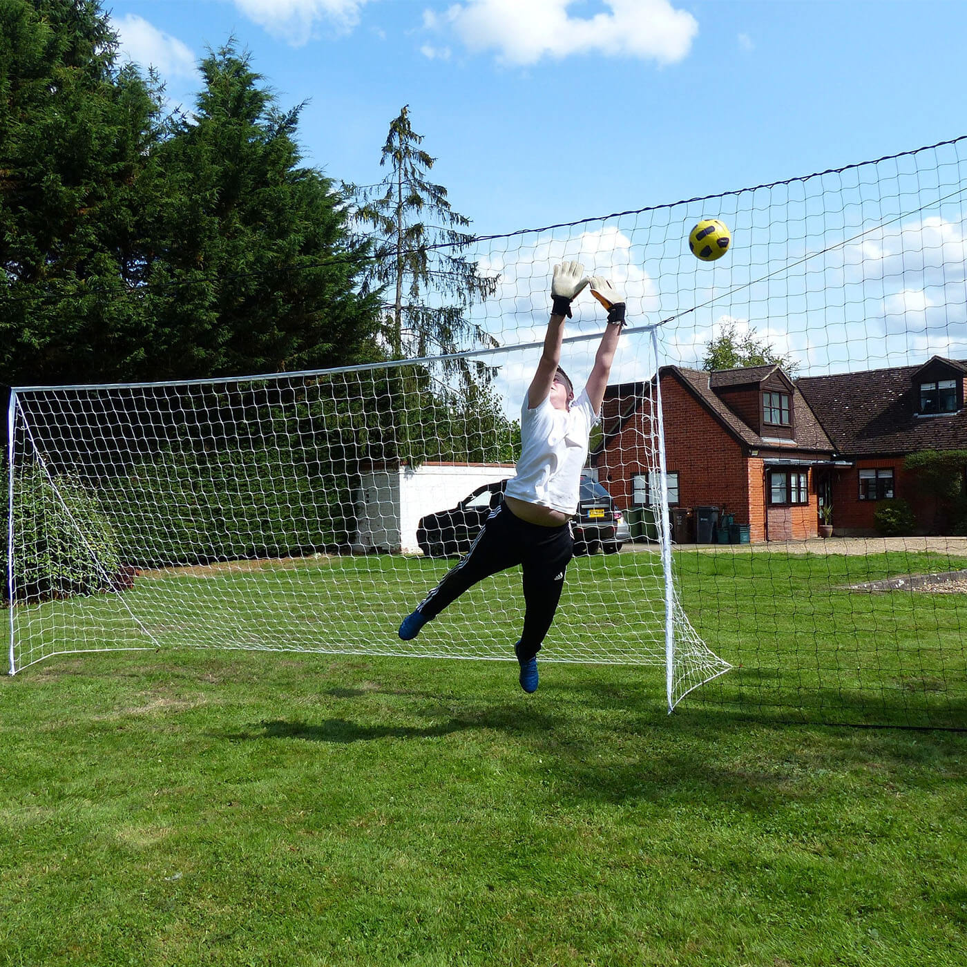 Open Goaaal! jalkapallomaali, Junior, 2,4 x 1,4m