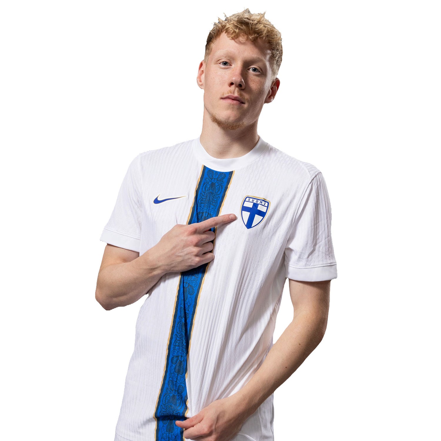 Suomi Kotipelipaita 2025/26, Pallas painatus, Lapset