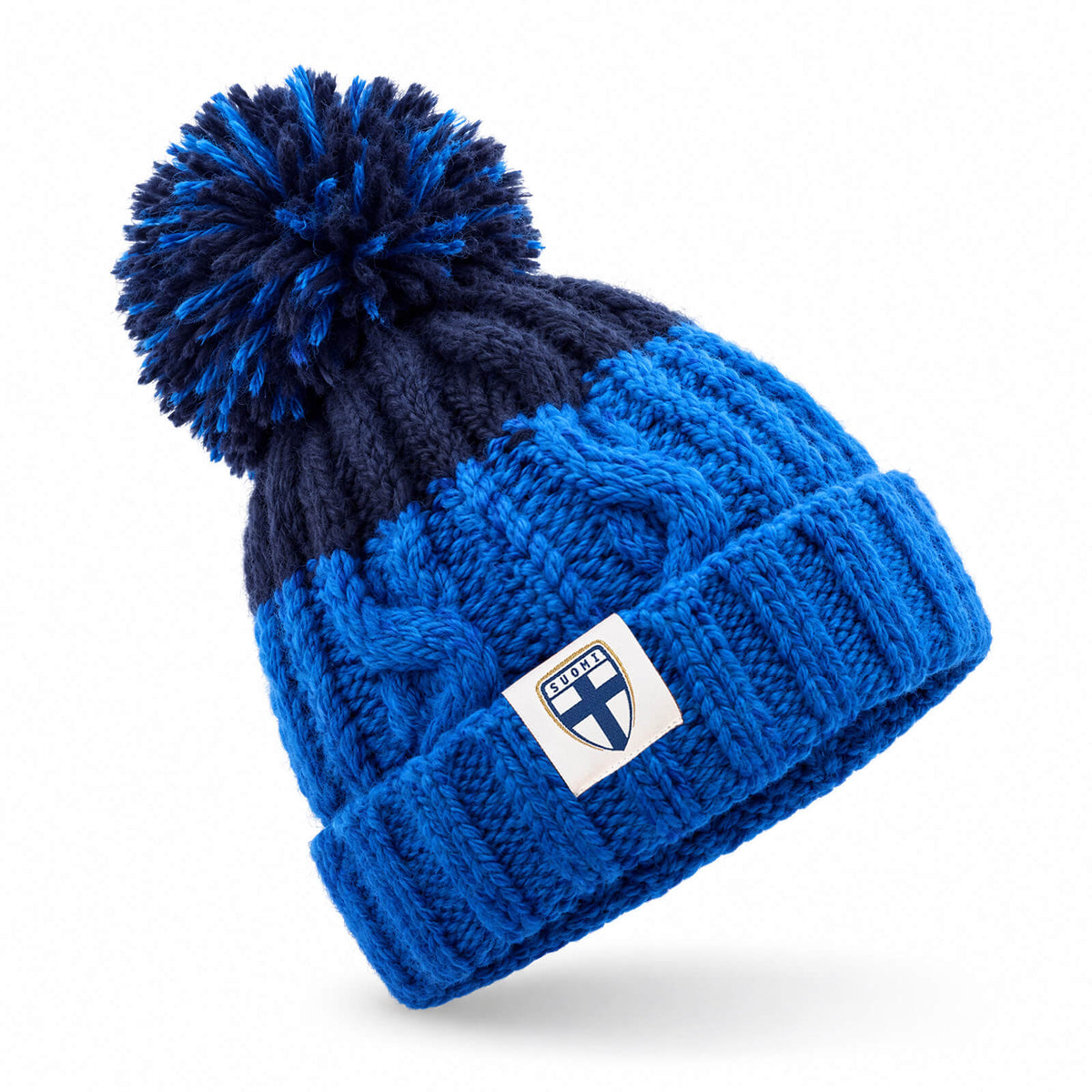 Suomi pompom tupsupipo, Sininen