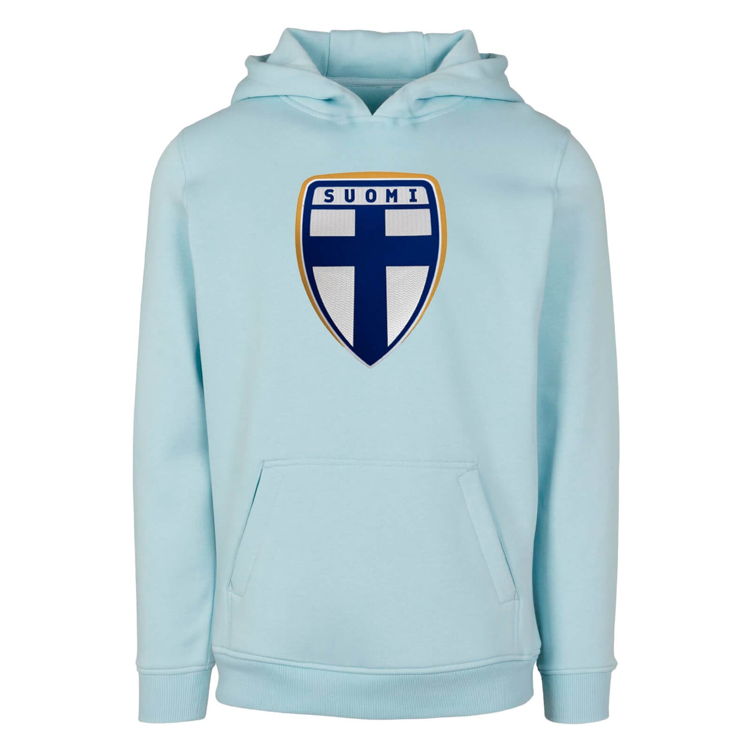HD Coat of Arms Hoodie, Ocean Blue