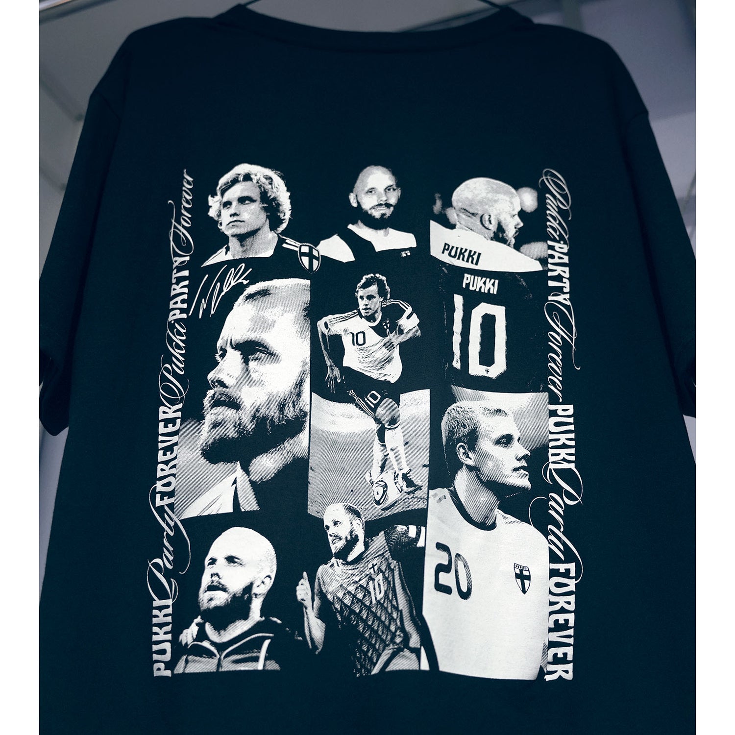 Pukki Party Forever t-shirt, Black