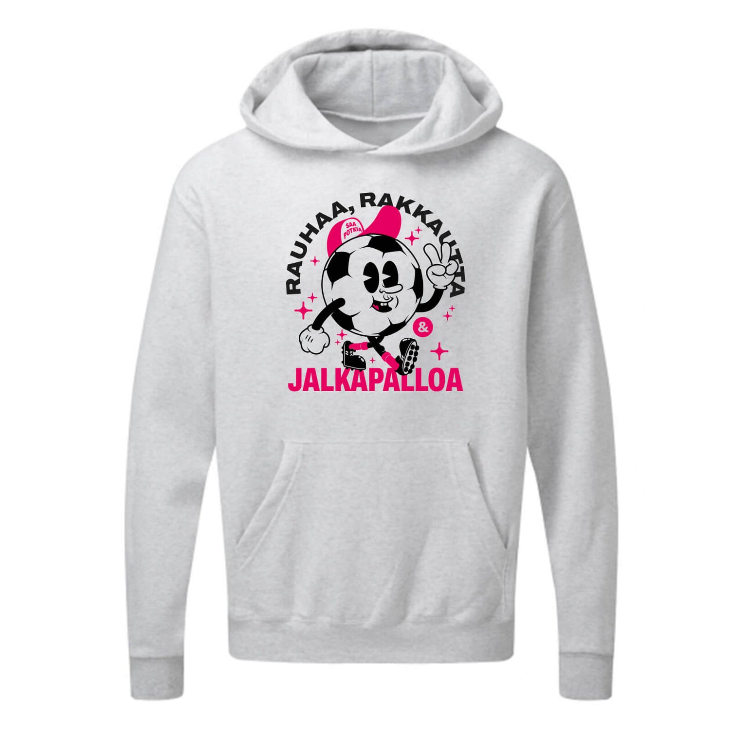 Rauhaa, rakkautta ja jalkapalloa Huppari, Harmaa