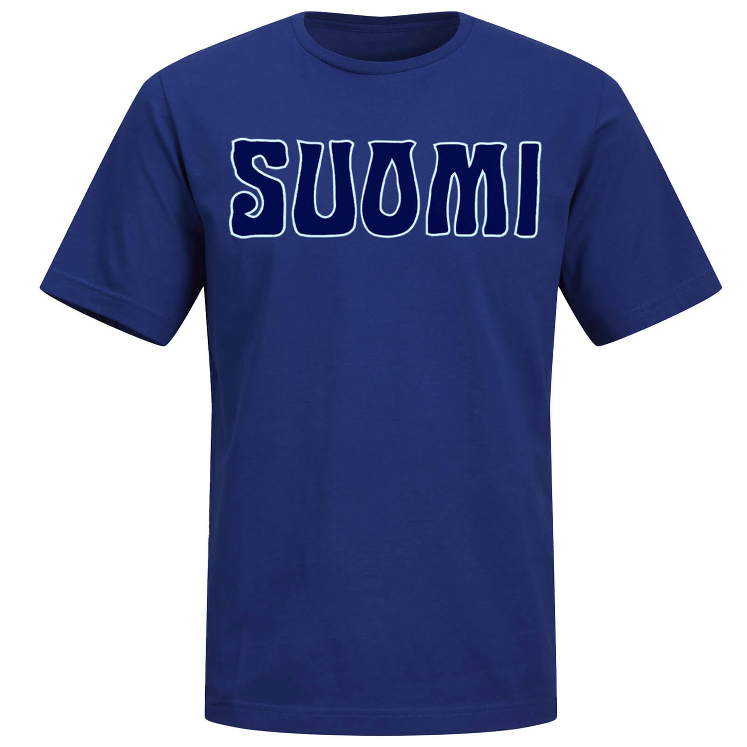 SUOMI by Klaus Haapaniemi t-paita, Sähkönsininen