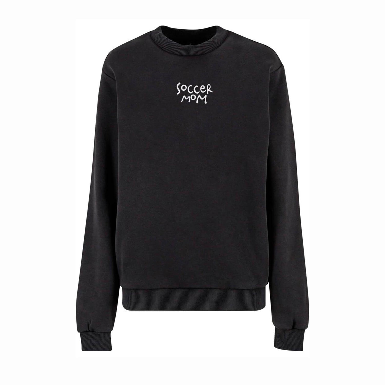 Soccer Mom Oversized Sweatshirt, Black, Women