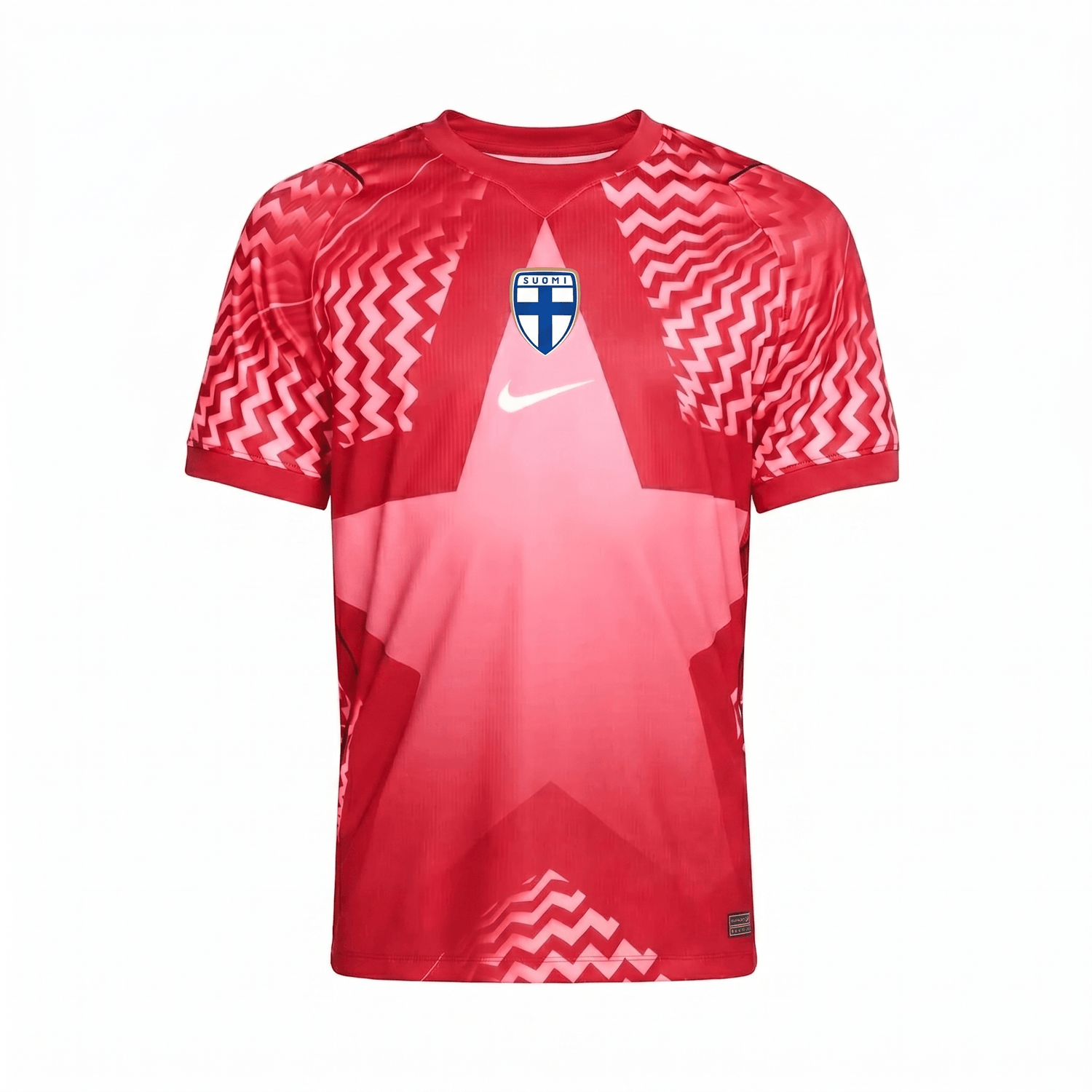 Finland Short Sleeve Goalkeeper Jersey 2026/27, Red, Kids