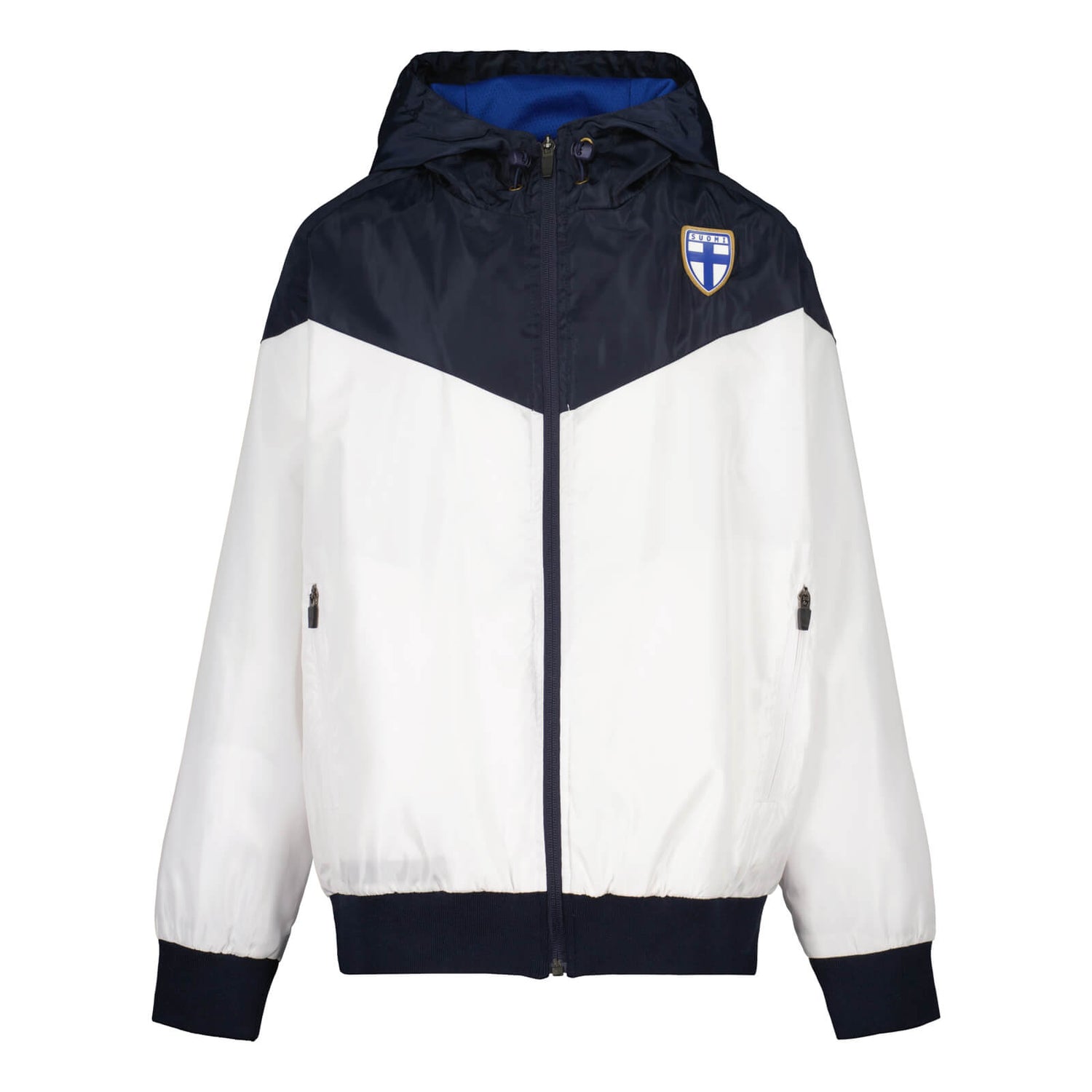 Suomi Windbreaker, Water Repellent, Kids, White