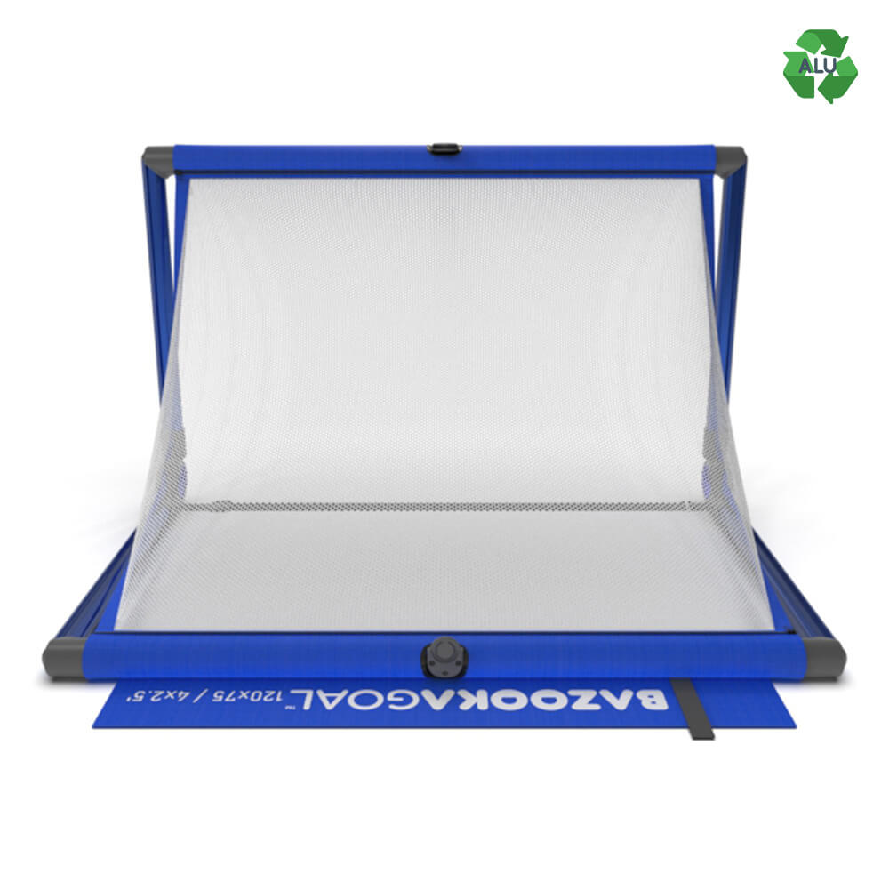 Bazooka Goal Alumiini M 120 x 75cm, Sininen