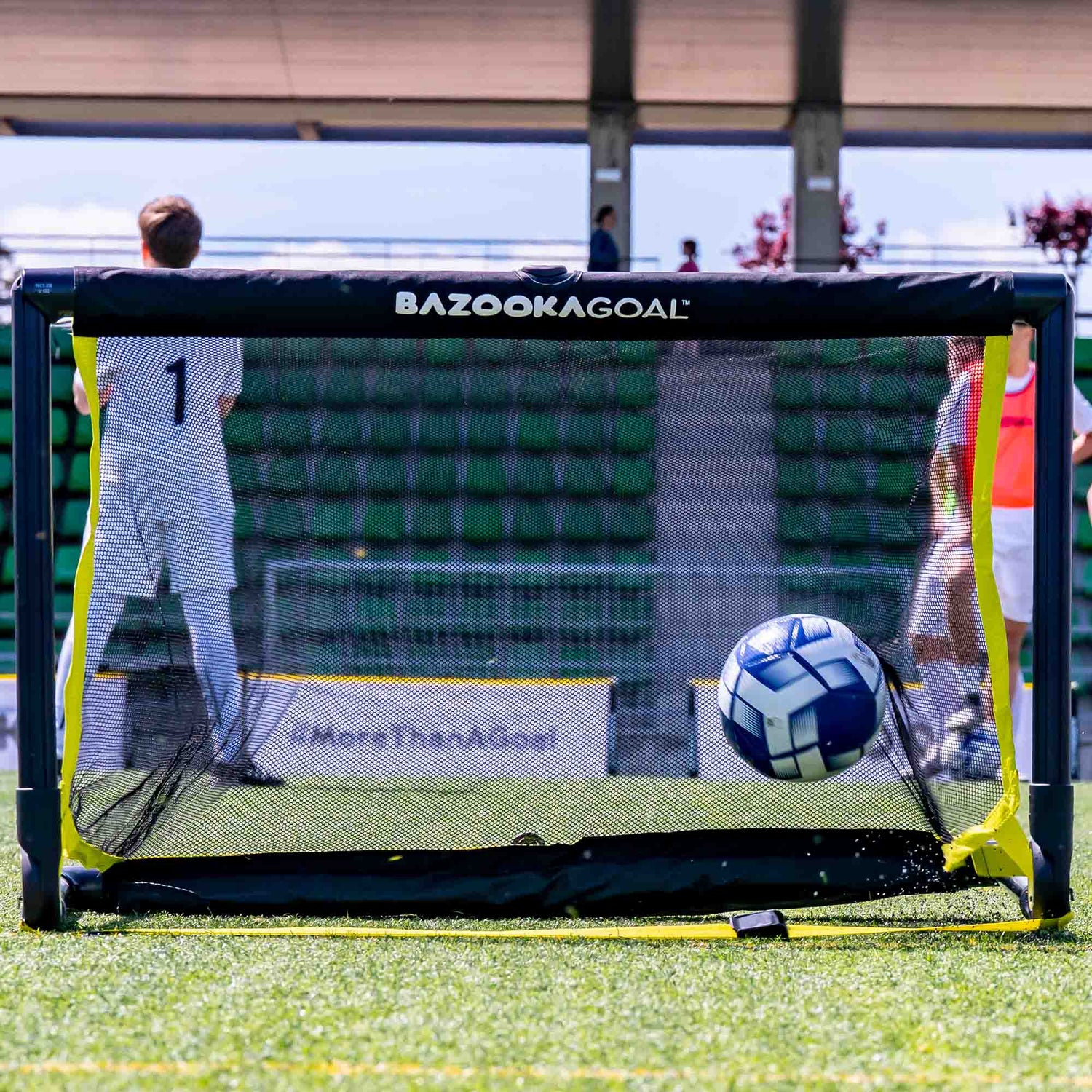 Bazooka Goal PVC, M 120 x 75cm, Green