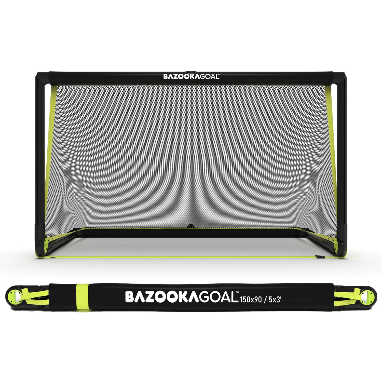 Bazooka Goal PVC, XL 150 x 90cm, Black