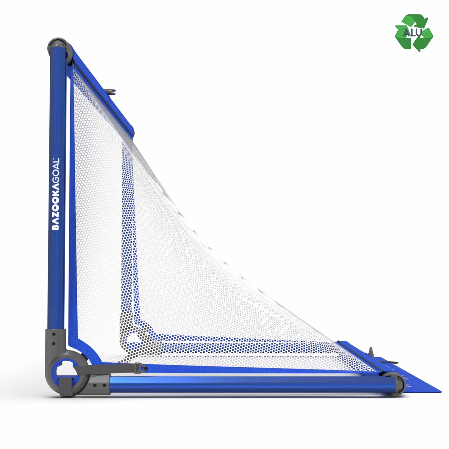 Bazooka Goal Alumiini XL 150 x 90cm, Hopea