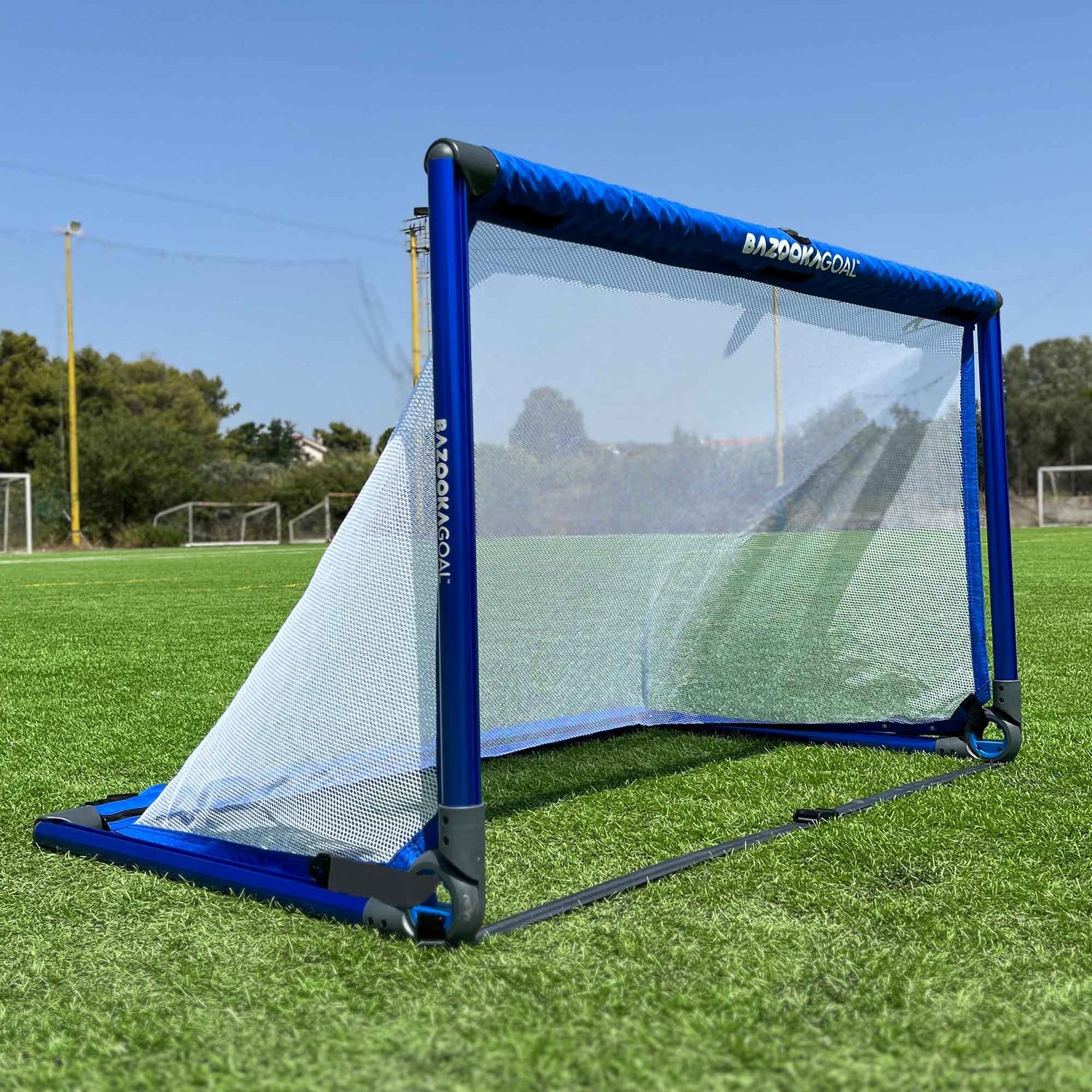 Bazooka Goal Alumiini M 120 x 75cm, Sininen