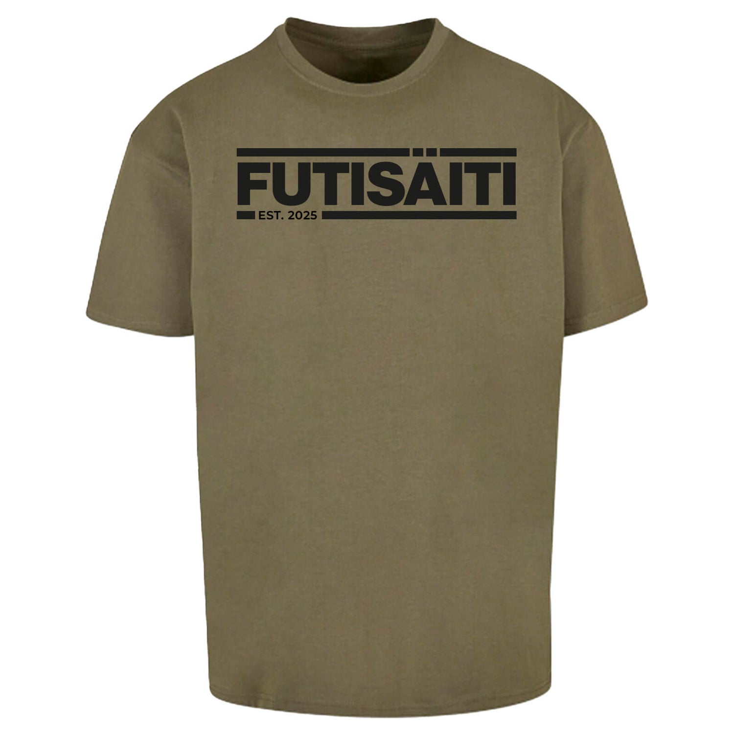 Futisäiti Est Oversize T-shirt, Olive green