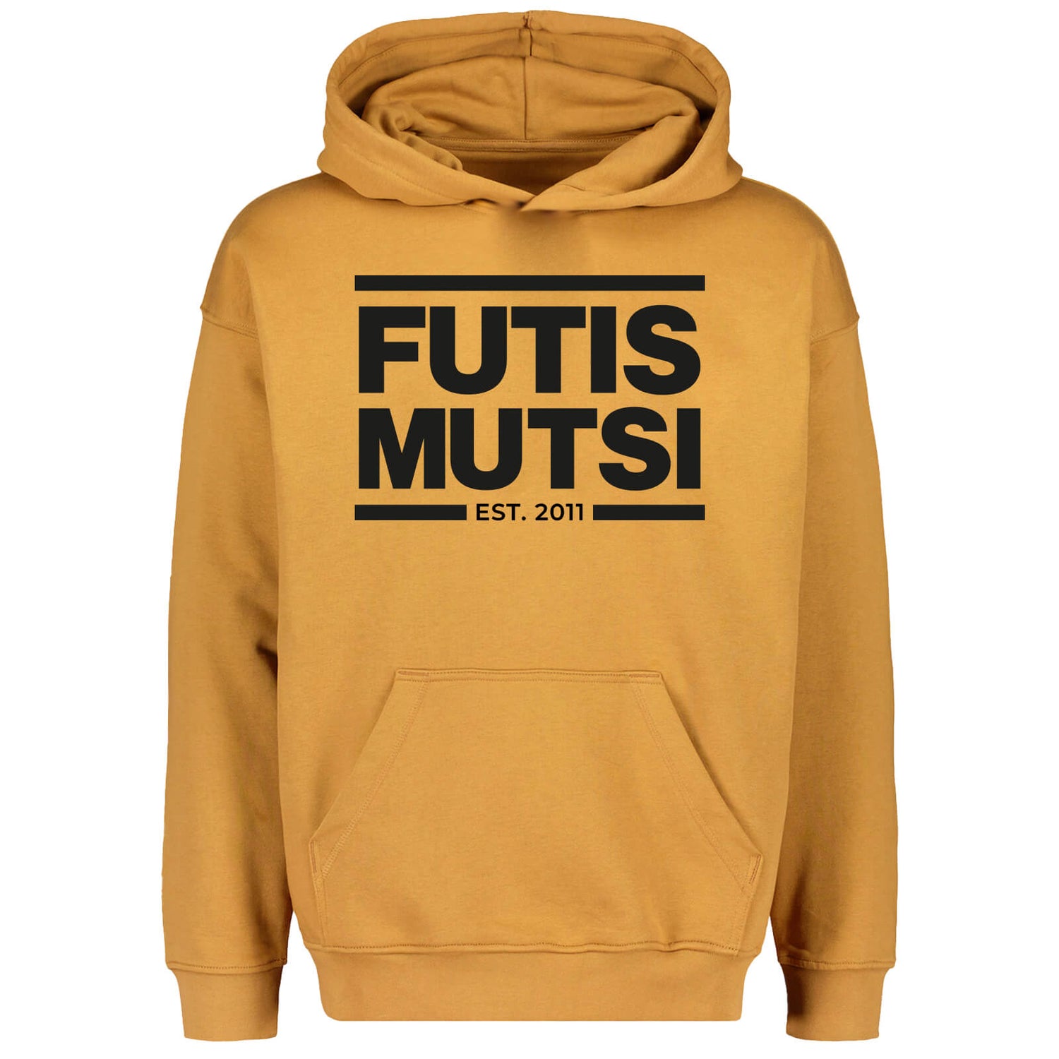 Futisfaija Football Boxy Hoodie, Black