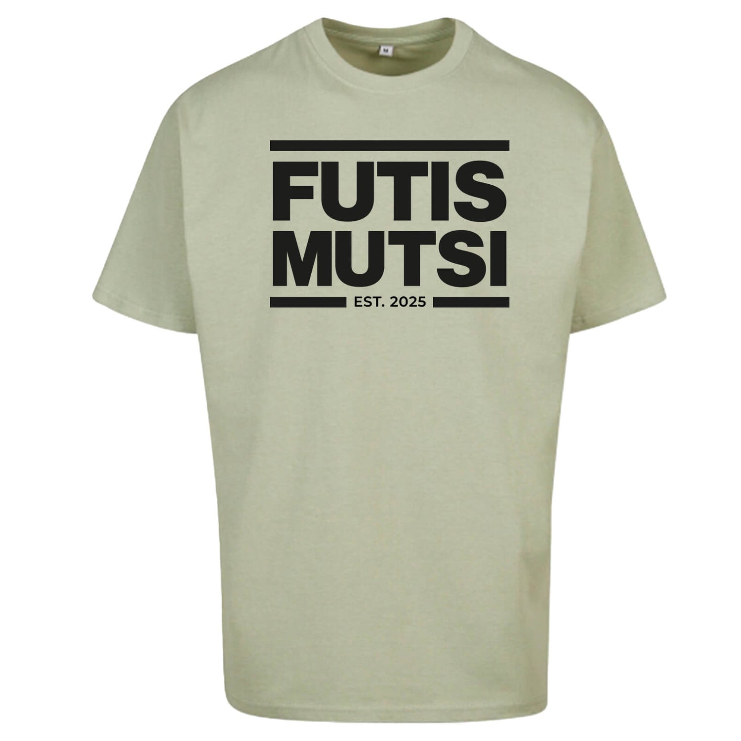Futismutsi Est Oversize t-paita, Vaaleanvihreä