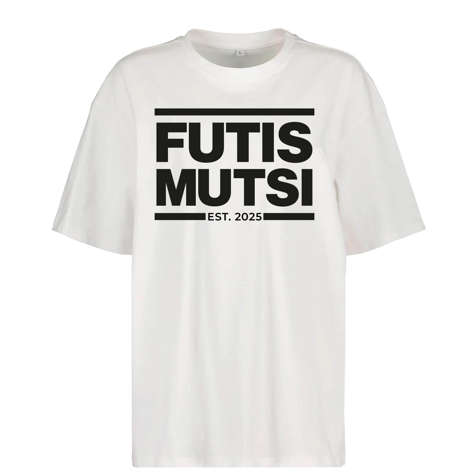 Futismutsi Est Oversize T-shirt, White