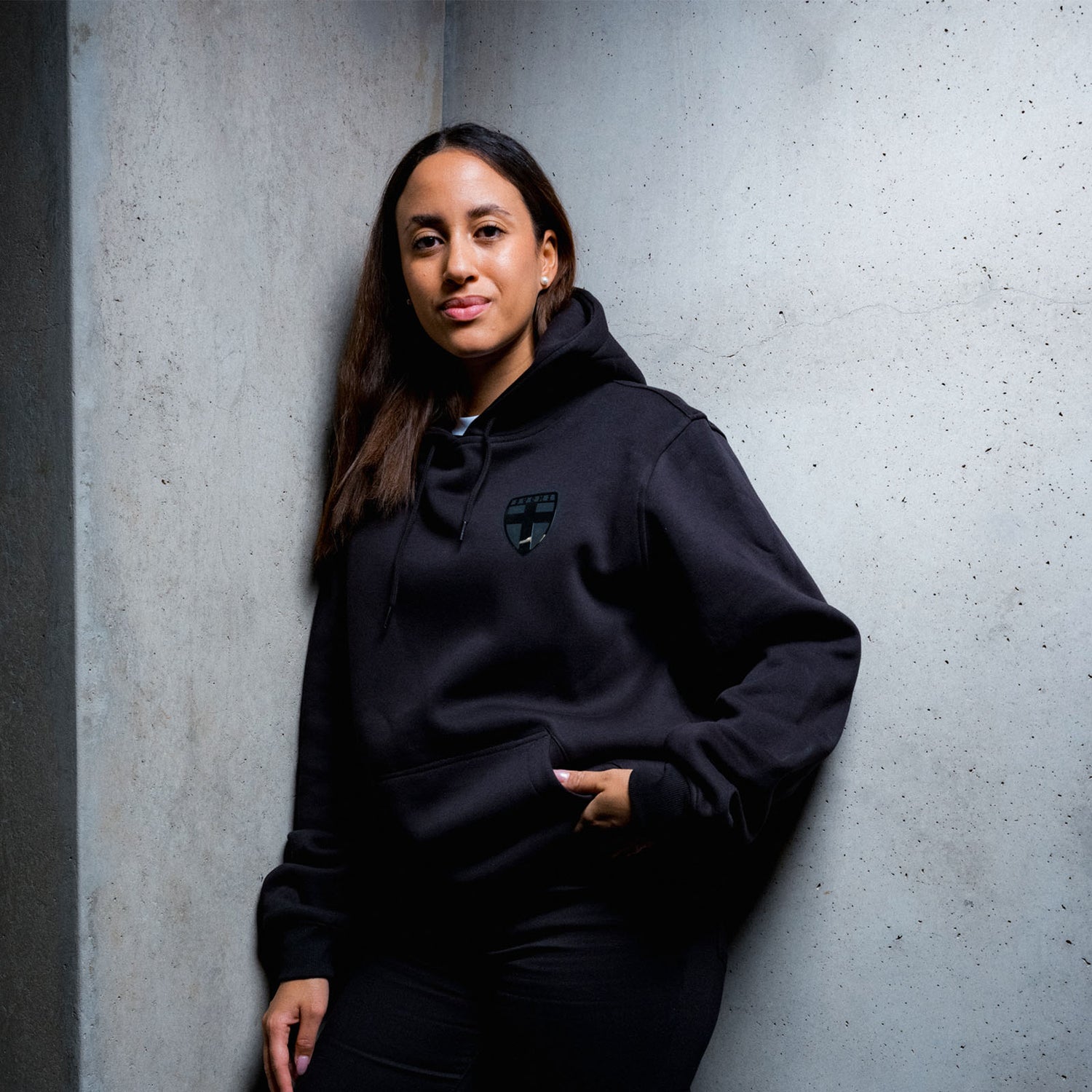 Finland t-shirt with reflective logo, Black