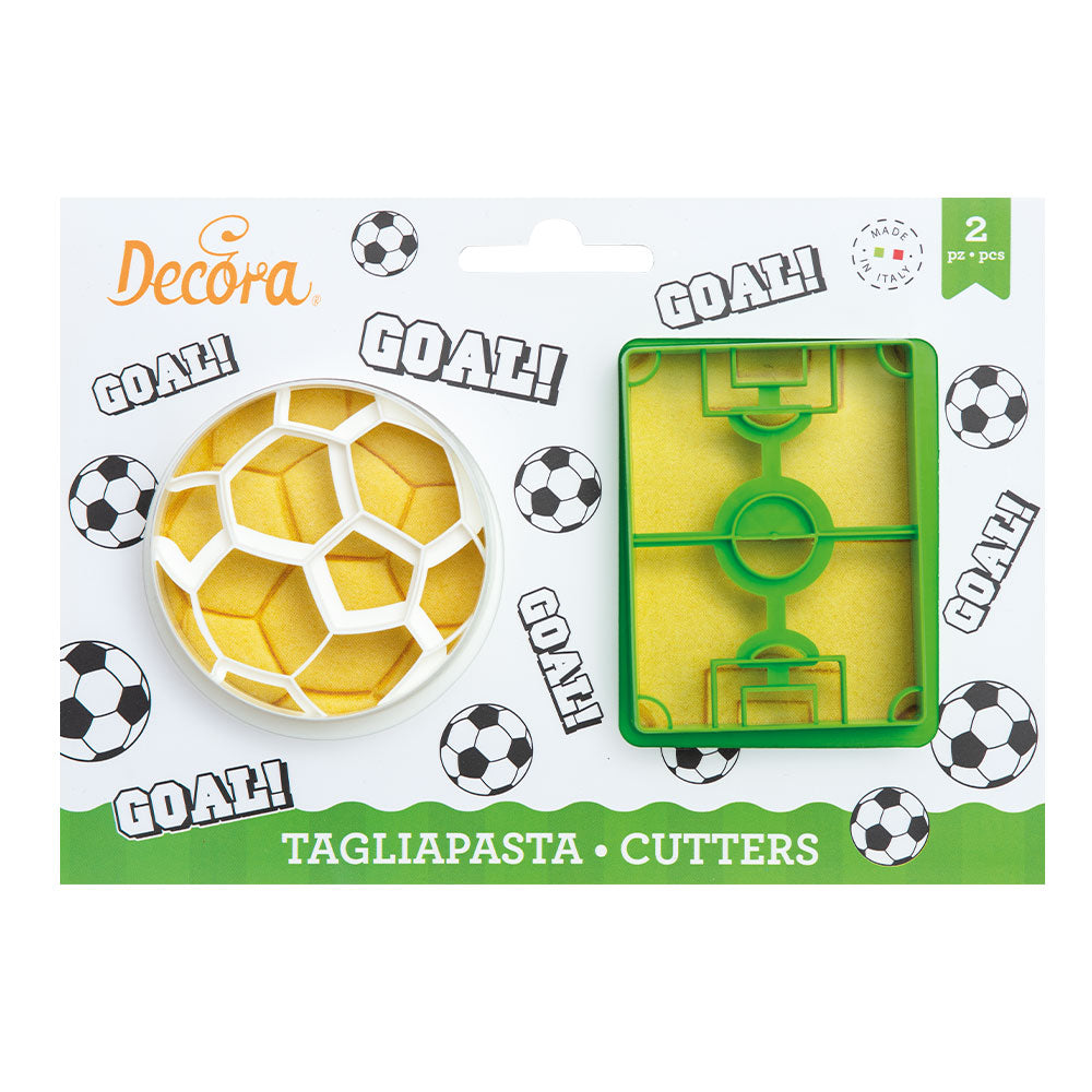 Soccer cookie cutters