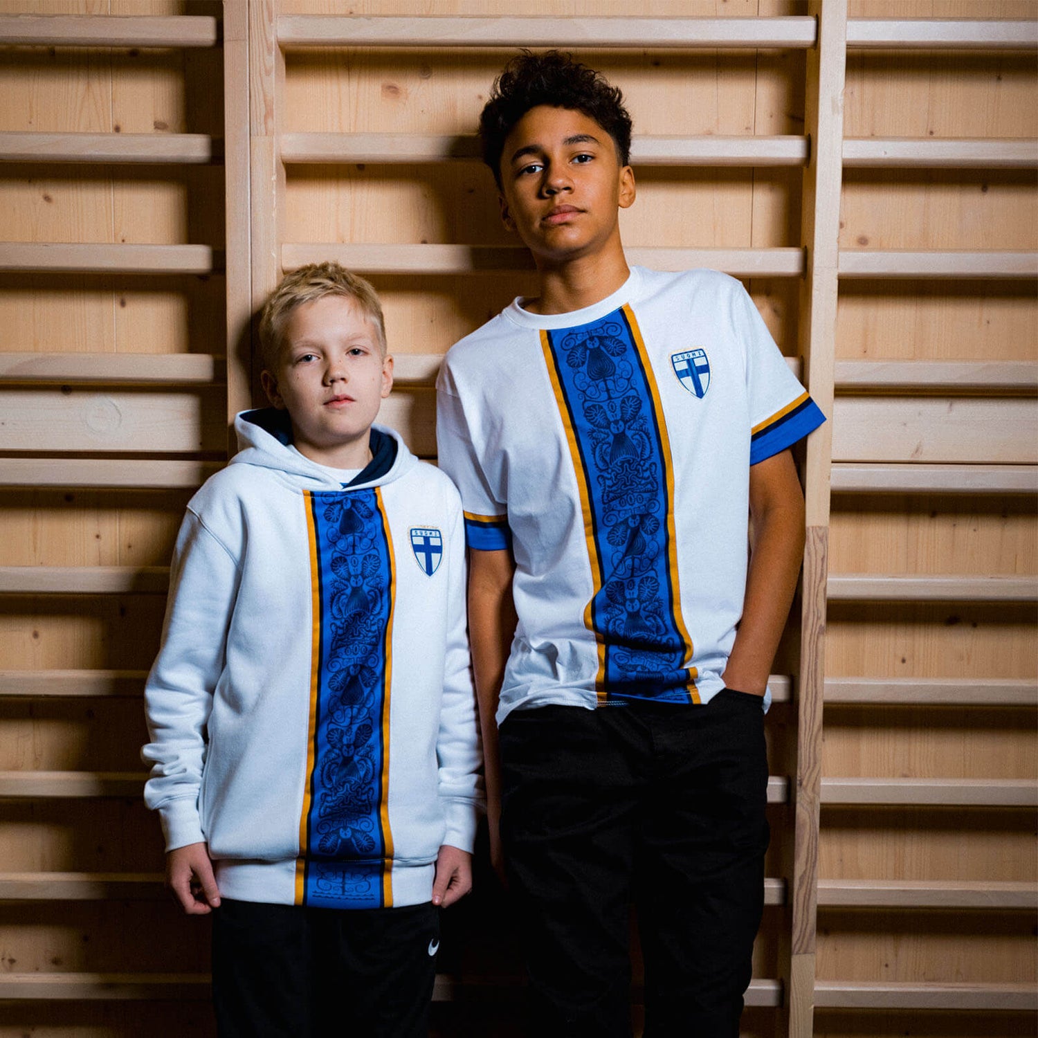 Maajoukkue huppari, By Klaus Haapaniemi, Lapset