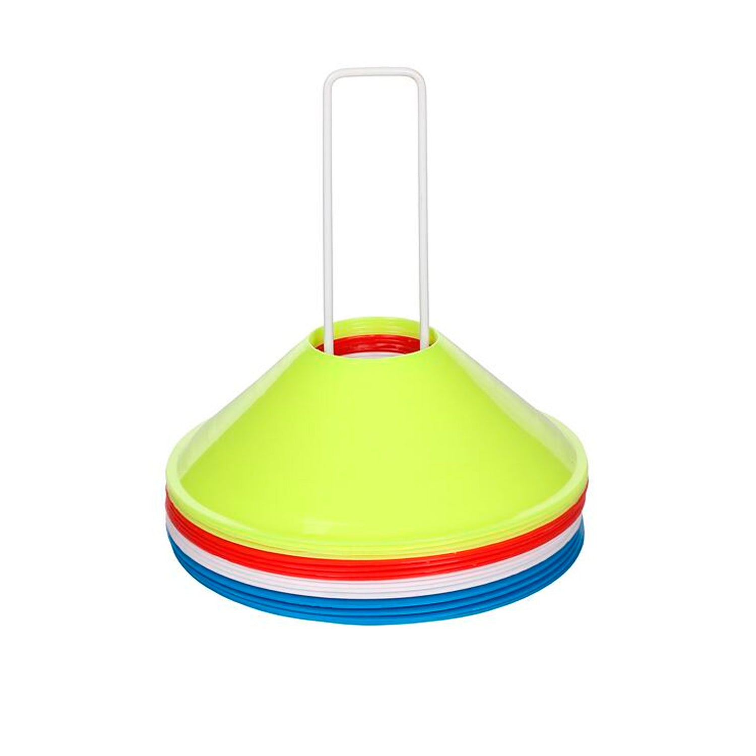 Disc cone set, 16 pcs + stand