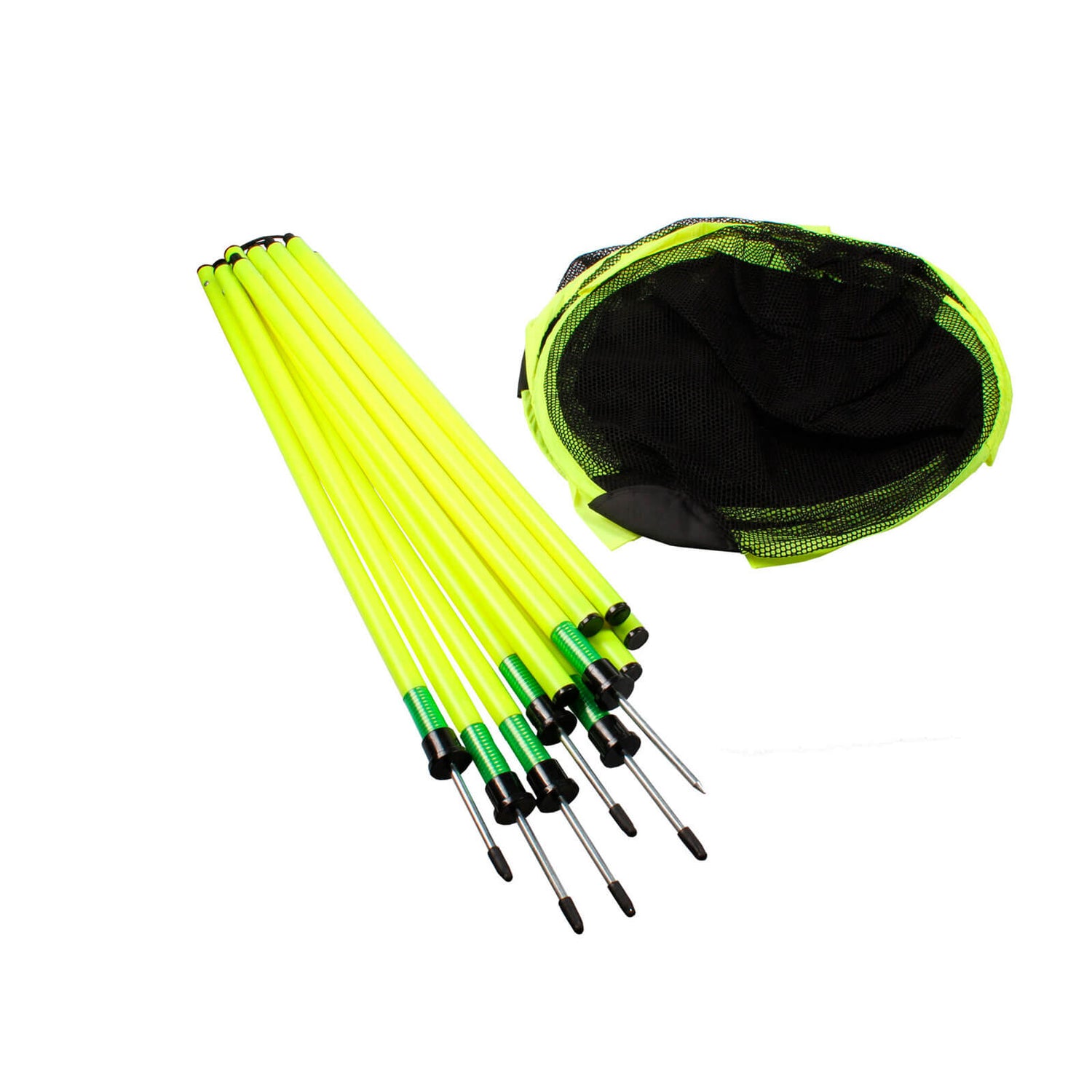 Pop-up practise wall set, 3 pcs with carry bag