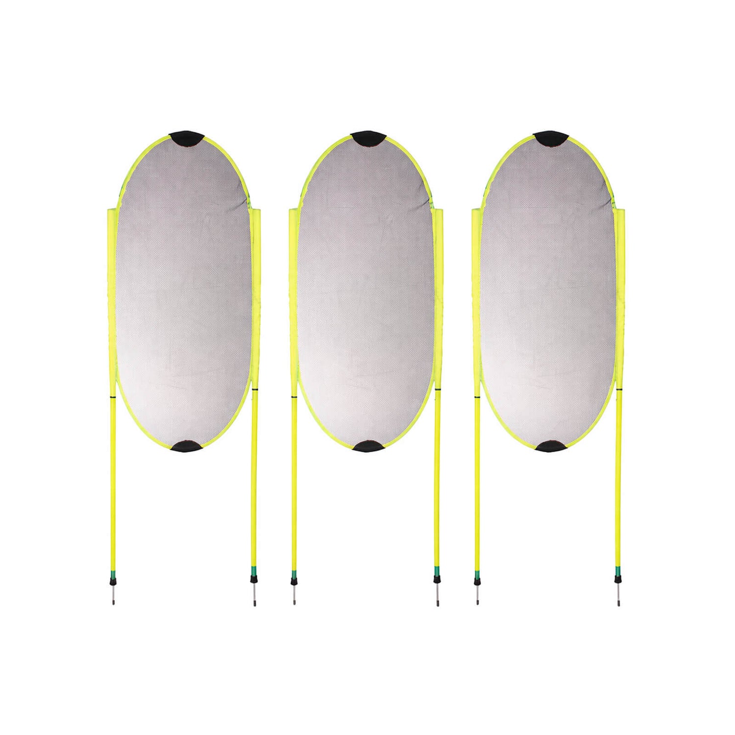 Pop-up practise wall set, 3 pcs with carry bag