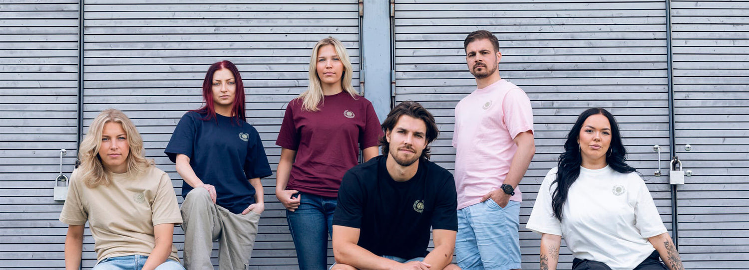 Leather Ball and Wreath T-shirt, Navy Blue