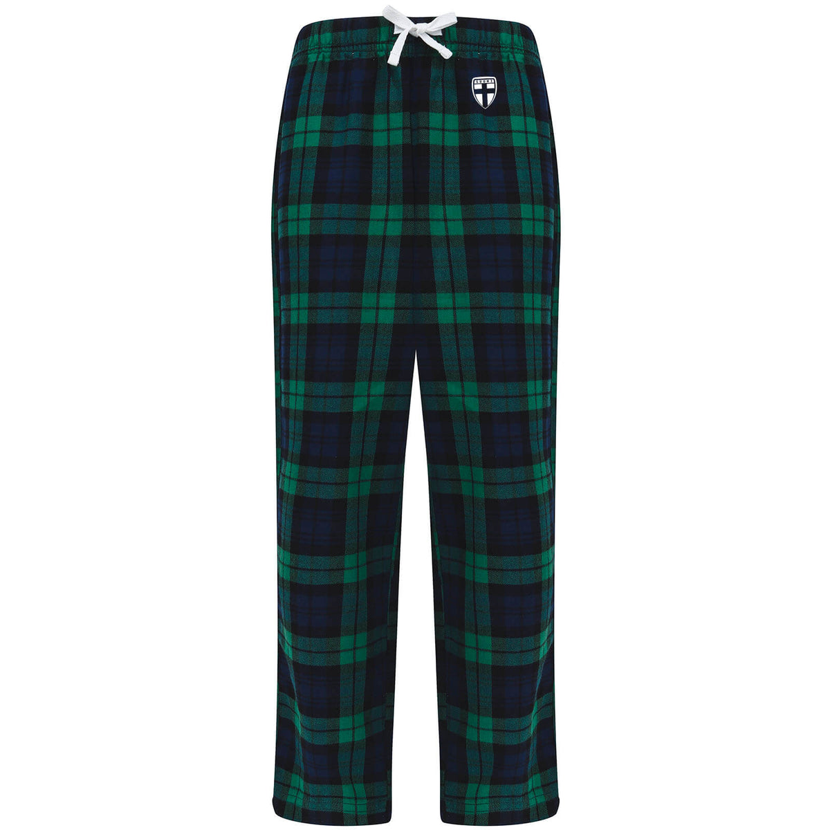 Suomi pyjamahousut, Vihreä / Sininen, Lapset